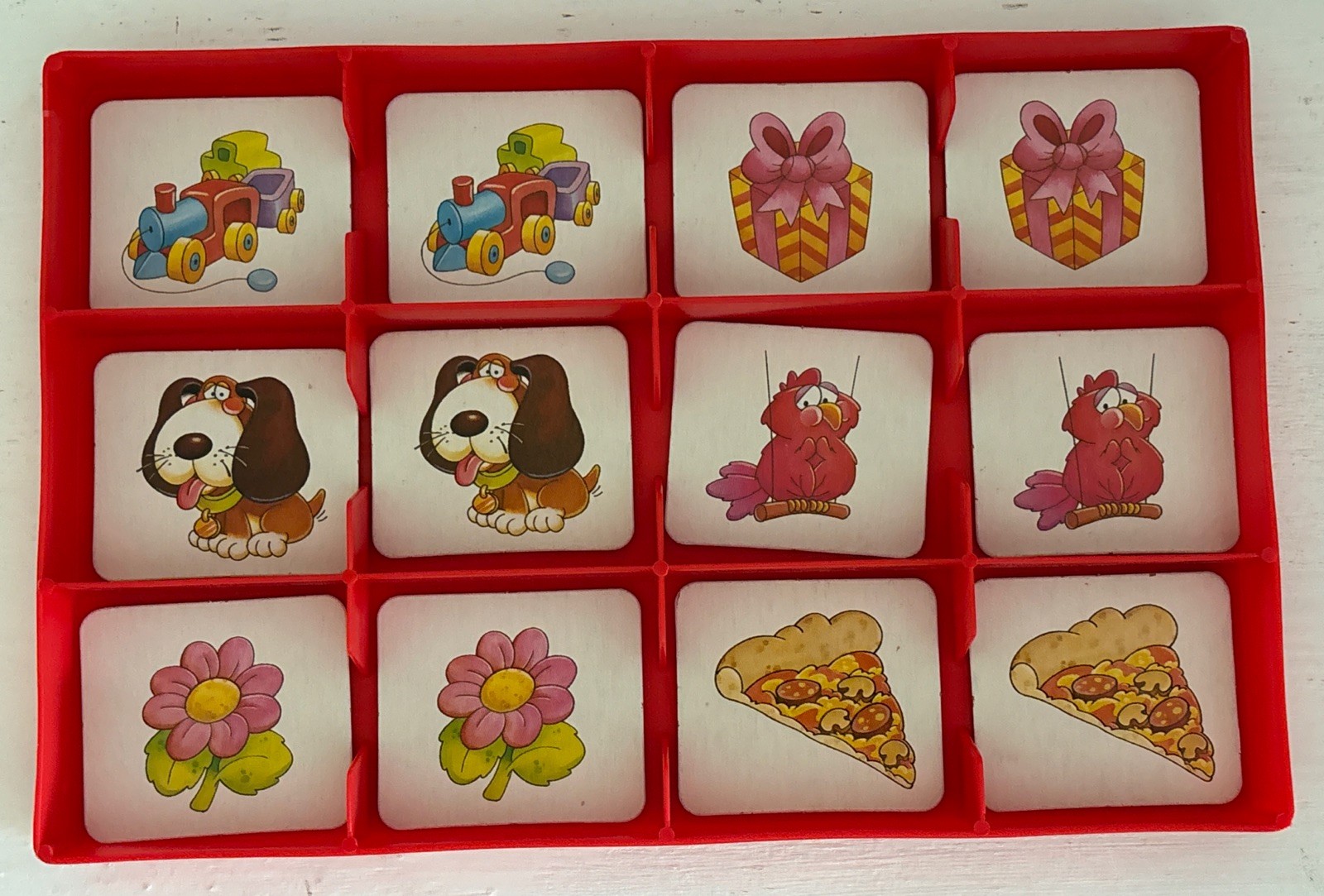2001 Original Memory Game/ Board Game – Milton Bradley / Hasbro – Complete