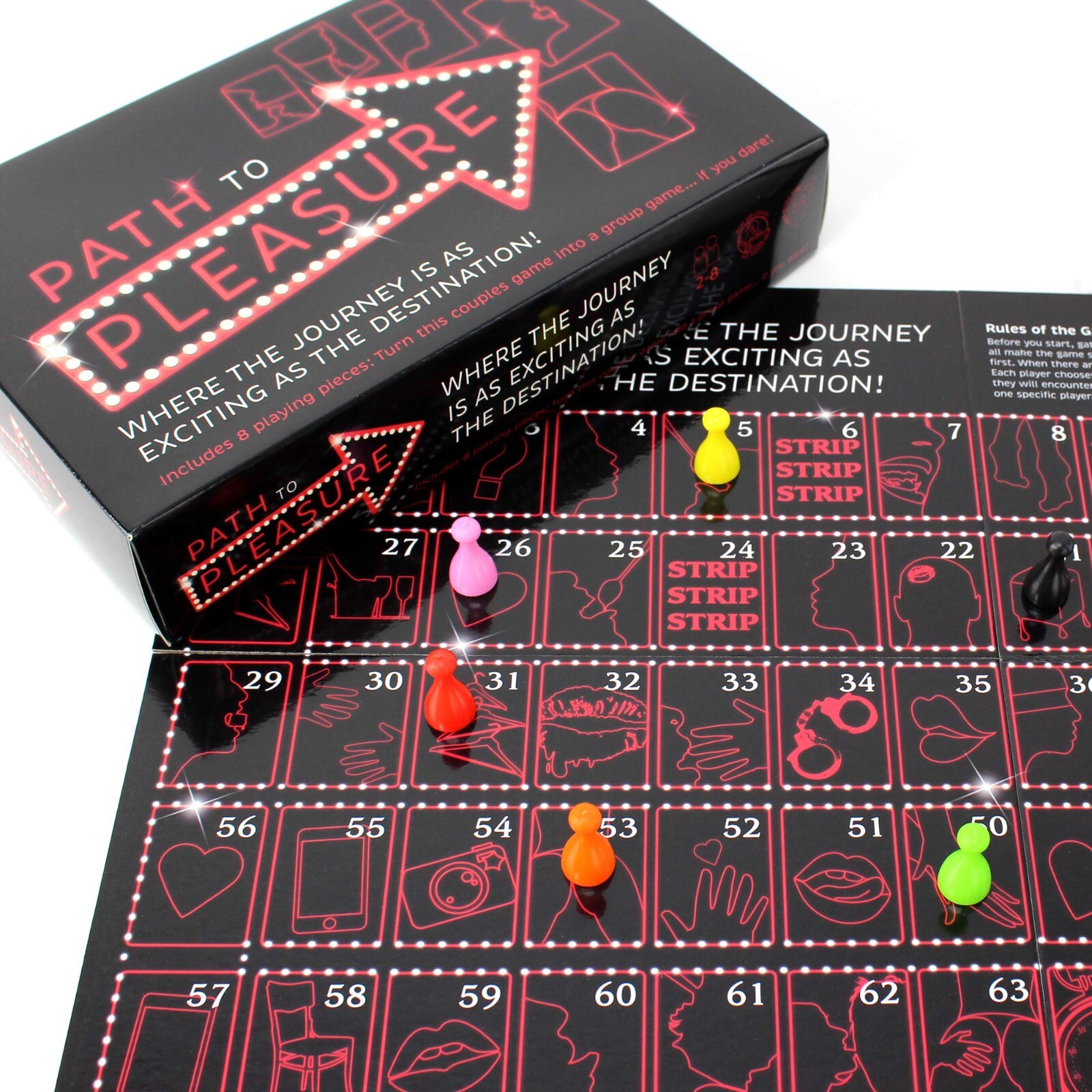 Sex Adult Board Game Couples Bedroom Foreplay Fantasy Romance Kink Mood Love