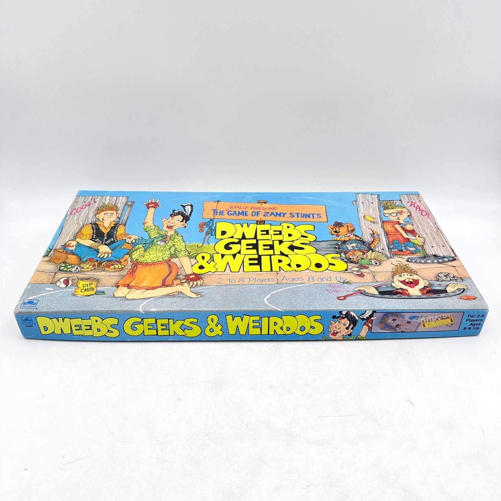 Dweebs Geeks & Weirdos 1988 Vintage Board Game – 100% Complete – Great Condition