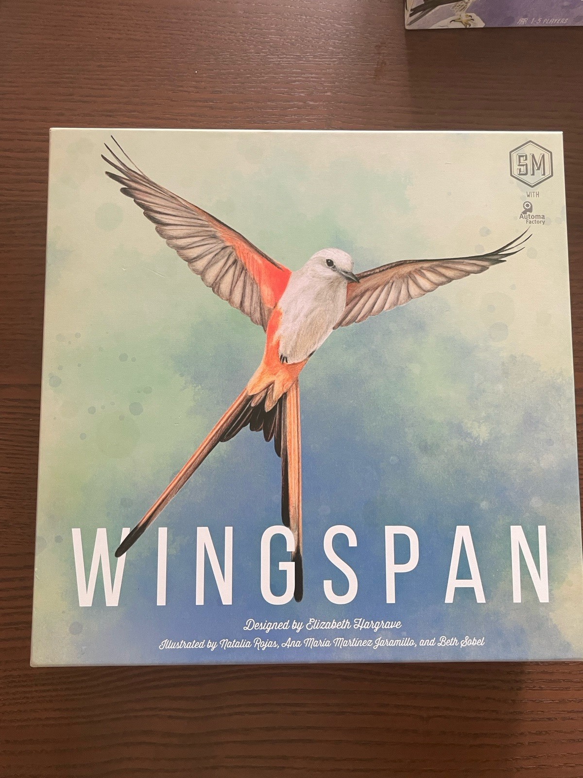 Wingspan Board Game with Oceania Europe Expansions
