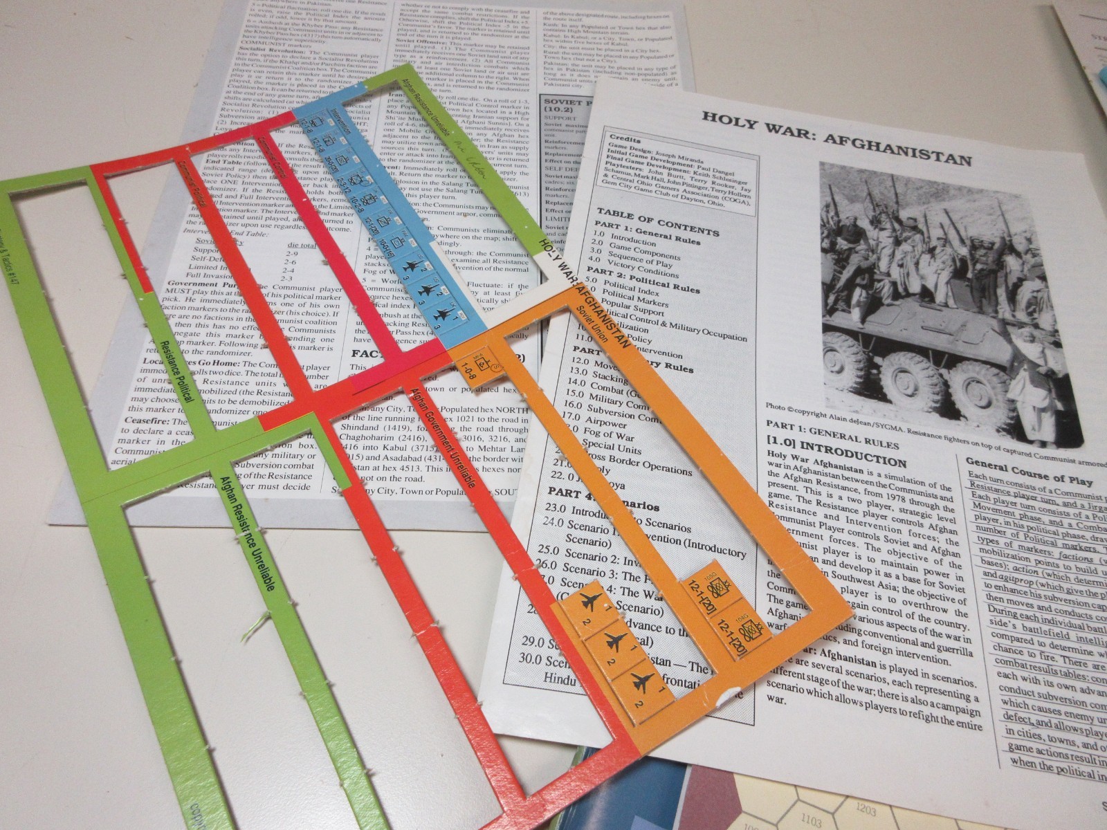 LOT OF 3 Strategy & Tactics/Decision Magazine War games # 139 144 147 PUNCHED