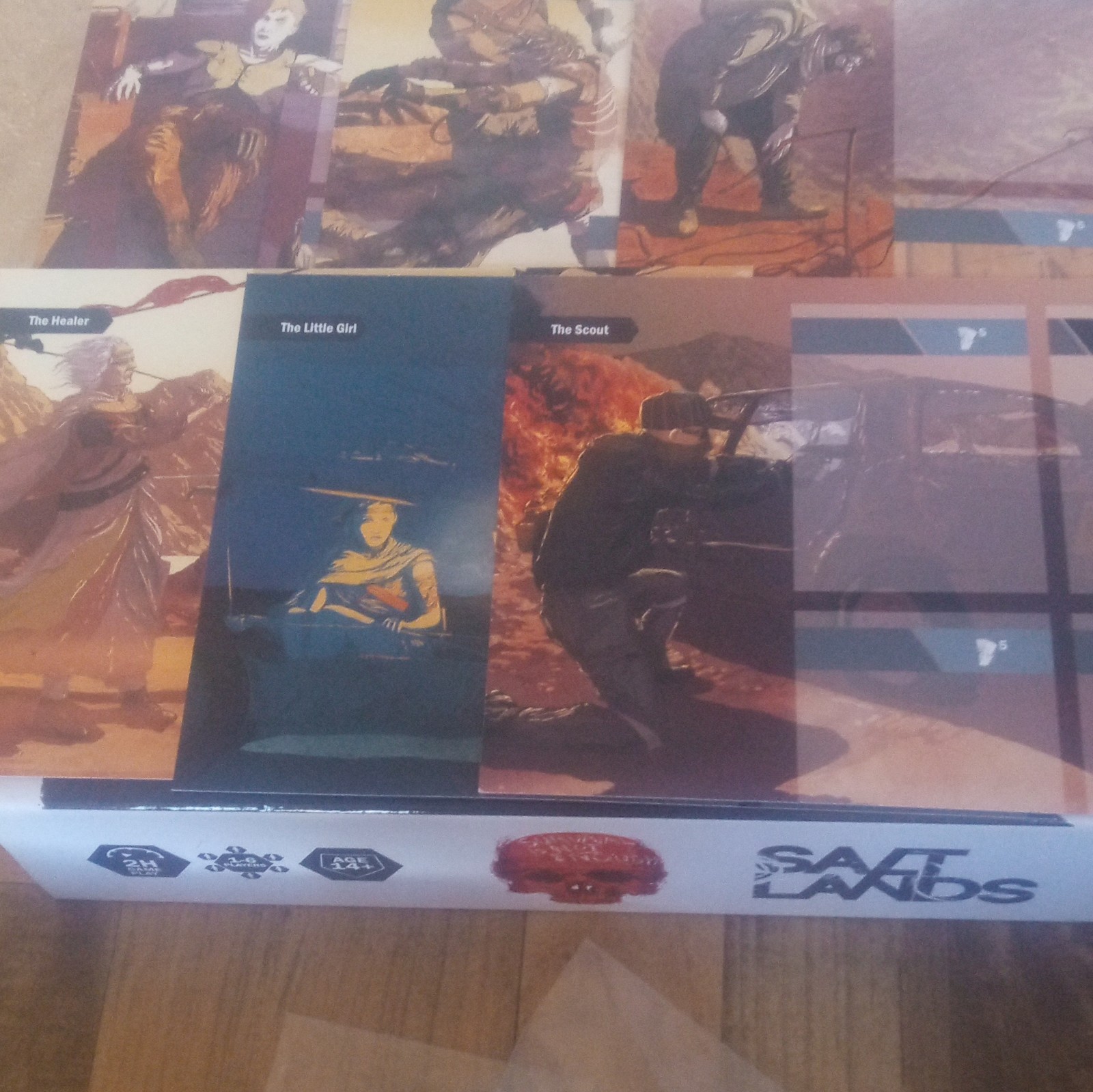 Sit Down! Salt Lands Adventure Board Game, Hex Board, 1+ Players, Ages 14+