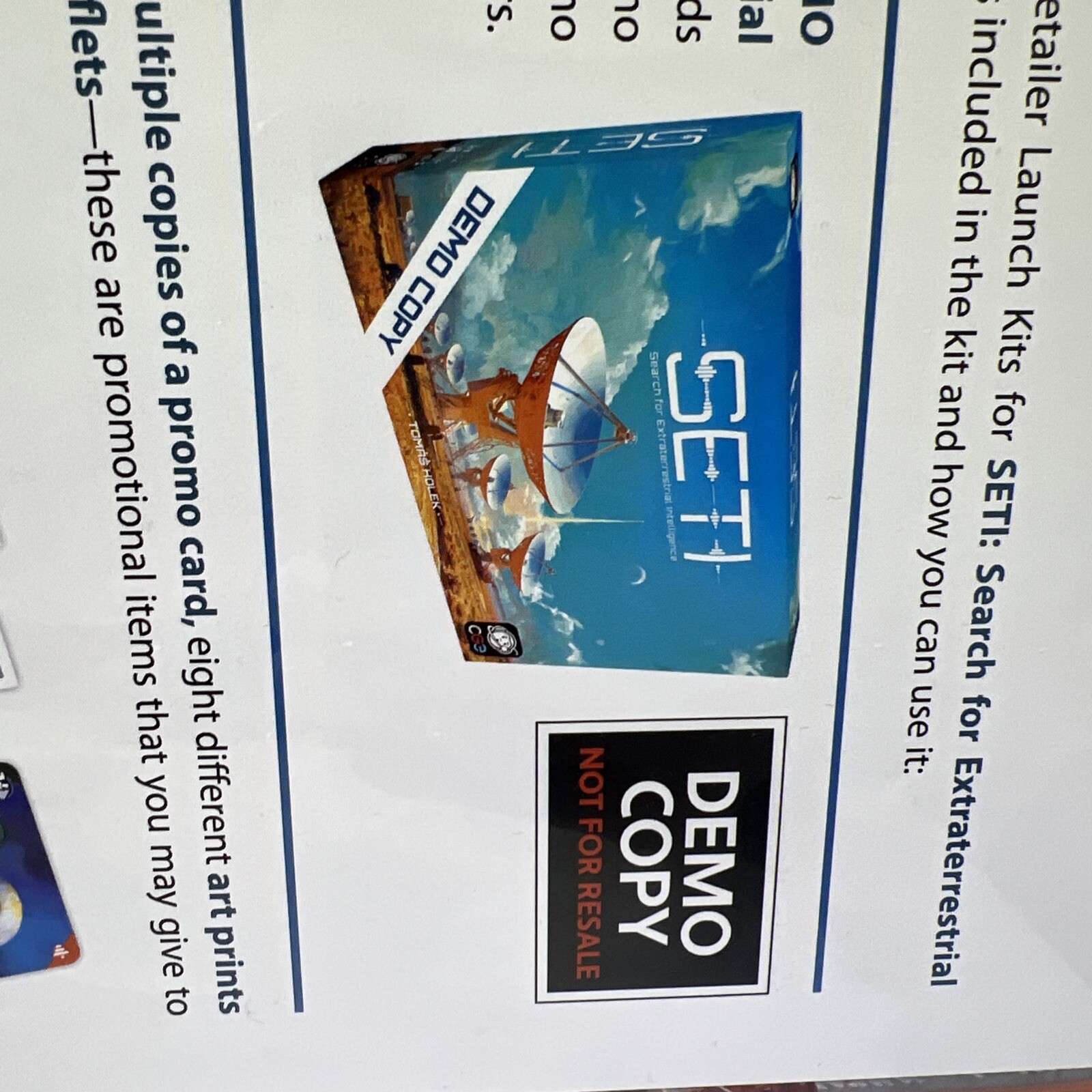 Czech Games: SETI: Search for Extraterrestrial Intelligence Game New Demo #ML