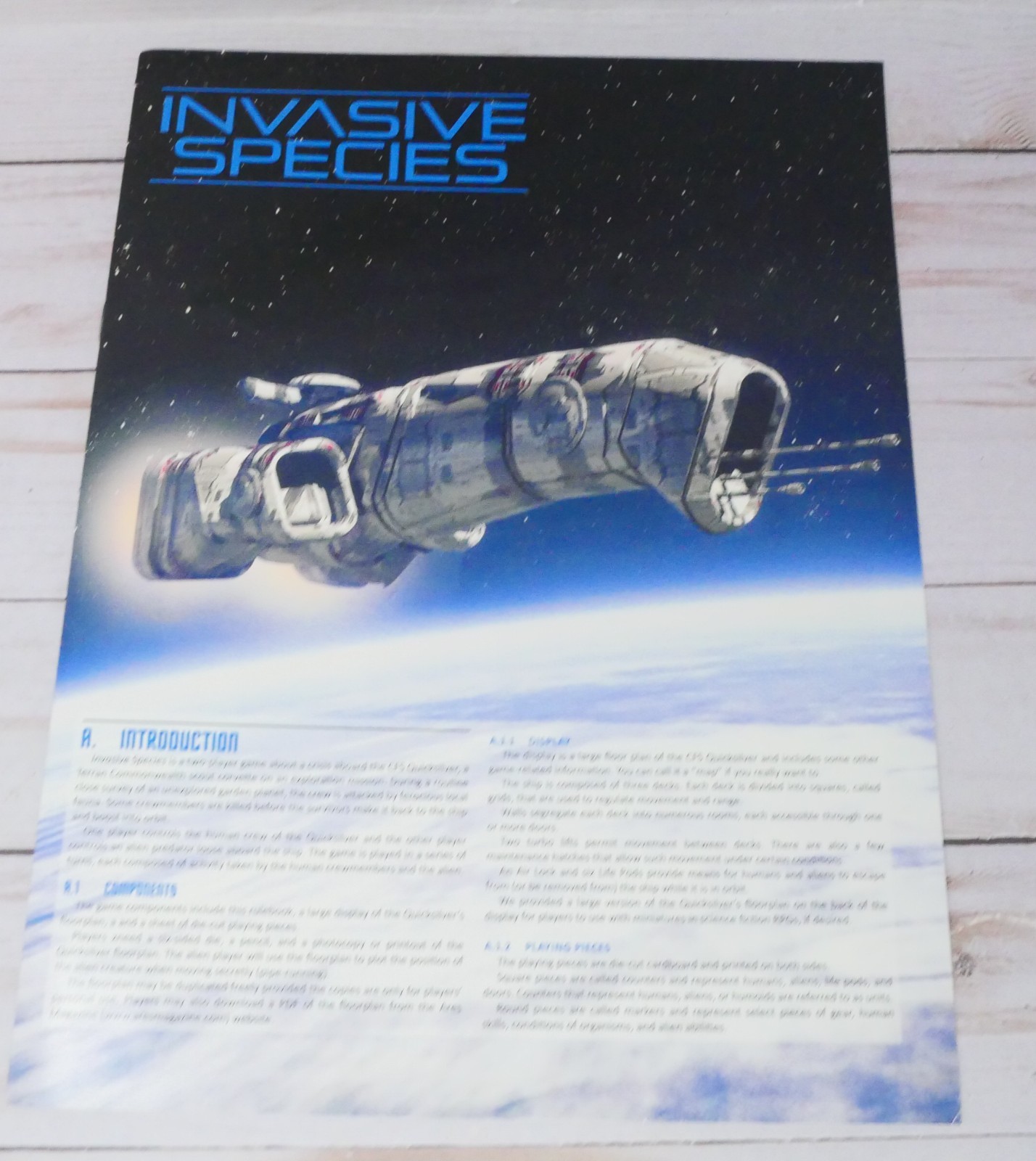 One Small Step, Ares Magazine 2 02, Invasive Species Game, Unpunched