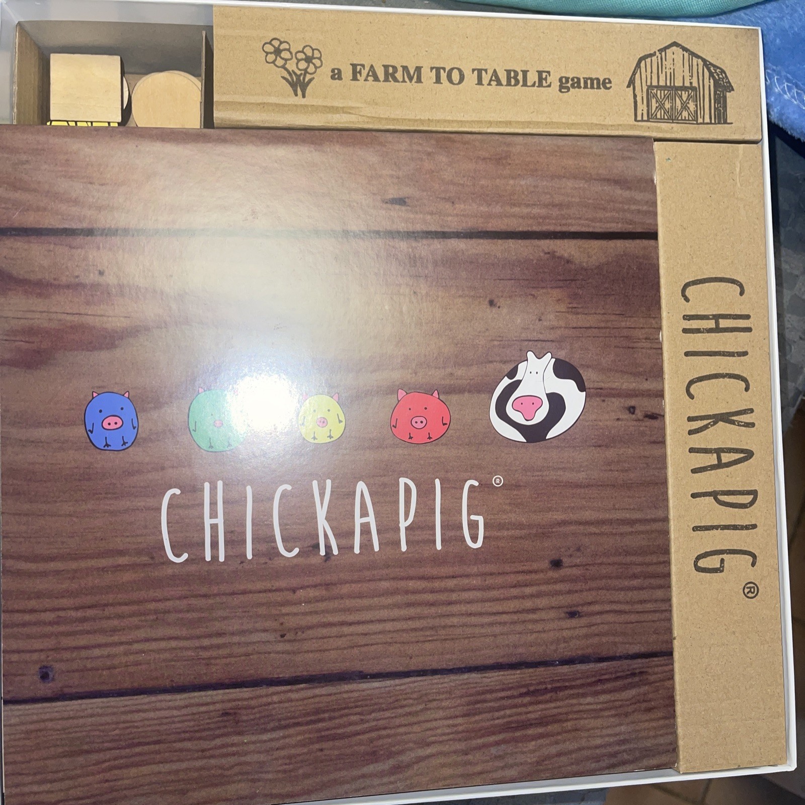 Chickapig a Farm To Table Game Buffalo Games & Puzzles Complete