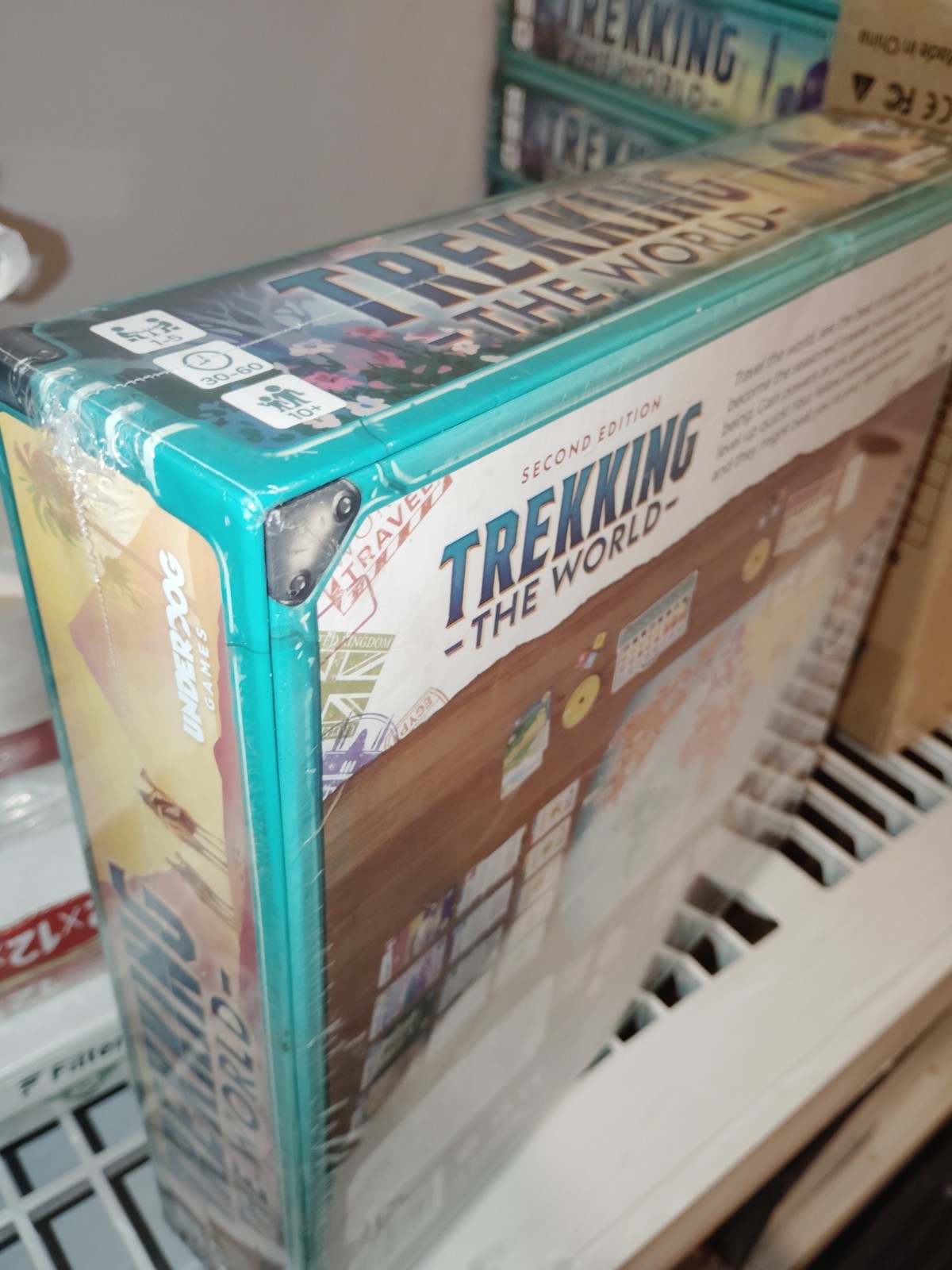 Trekking the World Second Edition Board Game – BRAND NEW Sealed – Underdog Games