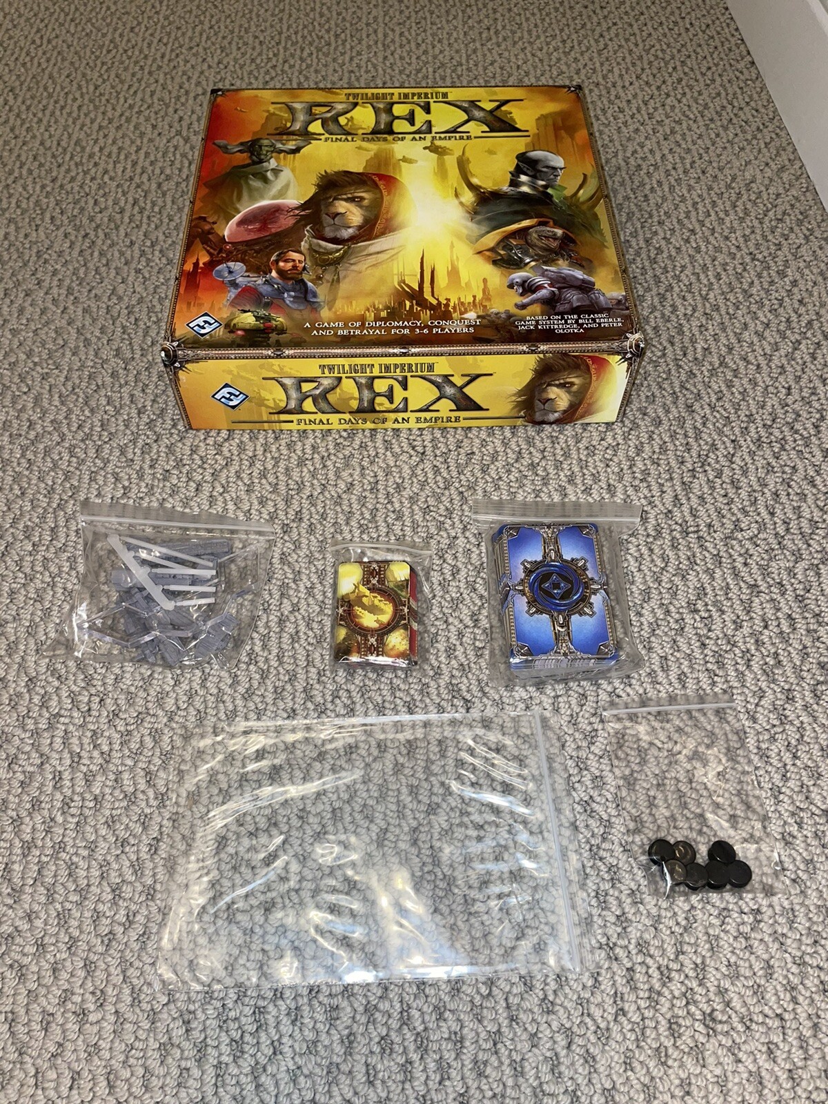 Rex Final Days of an Empire | Twilight Imperium Fantasy Flight | UNPUNCHED!