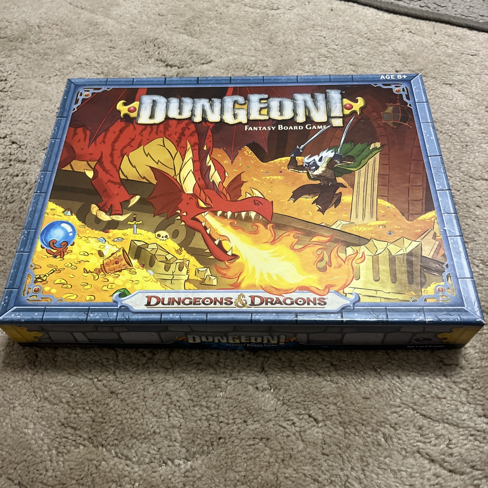 DUNGEON! Fantasy Board Game Dungeon & Dragons Complete
