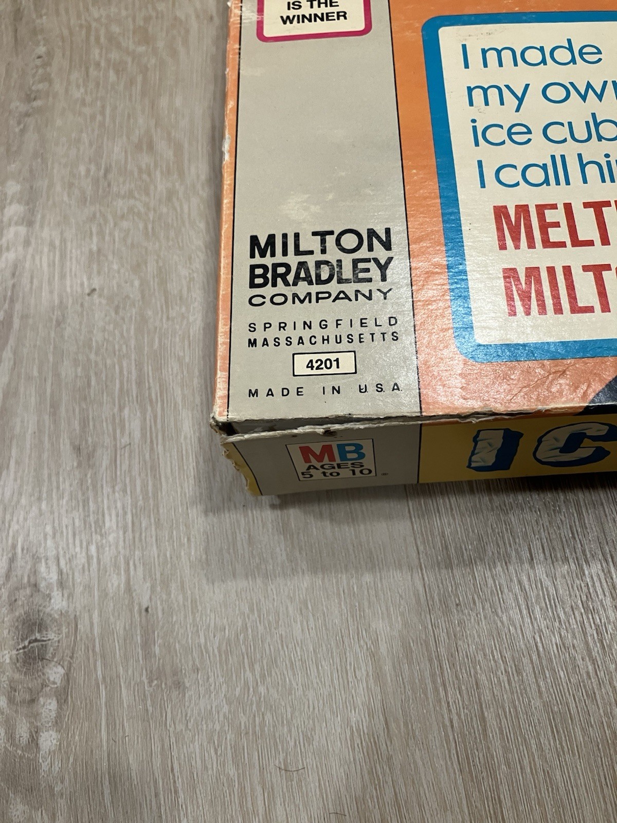 1972 Ice Cube Board Game by Milton Bradley Complete Very Good Cond
