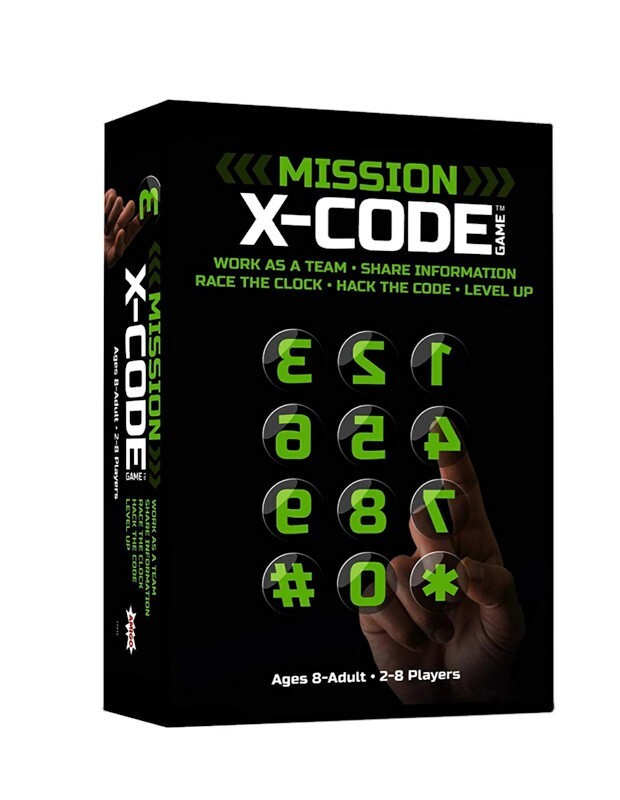 Mission X-Code Board Game AMIGO Strategy Co-Op Family Party Card Game 2-8 Player
