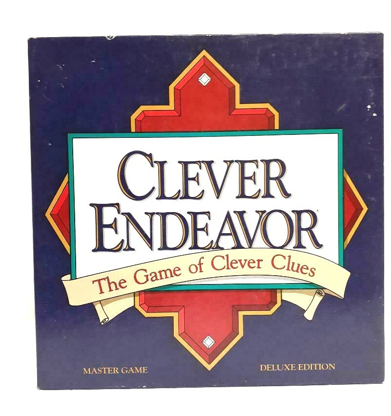 Clever Endeavor, the Game of Clever Clues Master Game Deluxe Edition 1989.