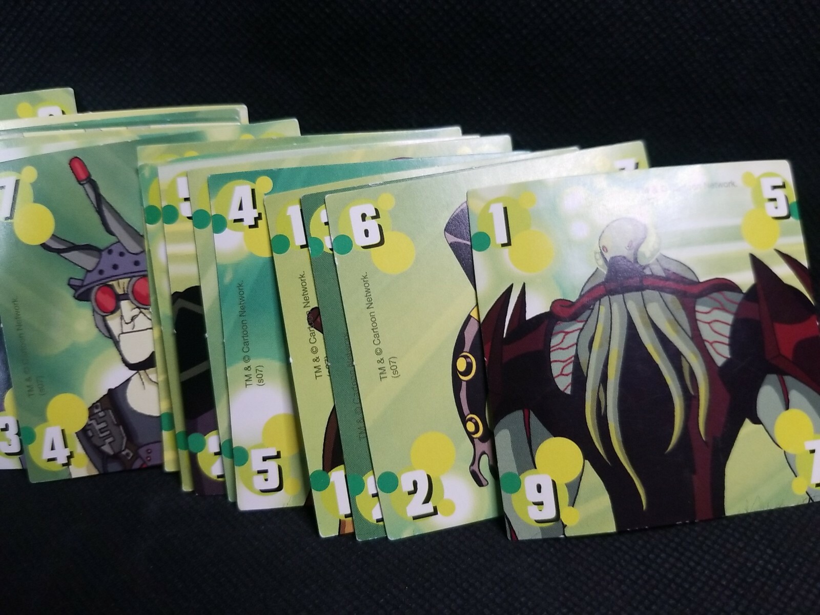 Ben 10 Aliens vs Villains Board Game Cartoon Network Part 18 Villain Cards ***