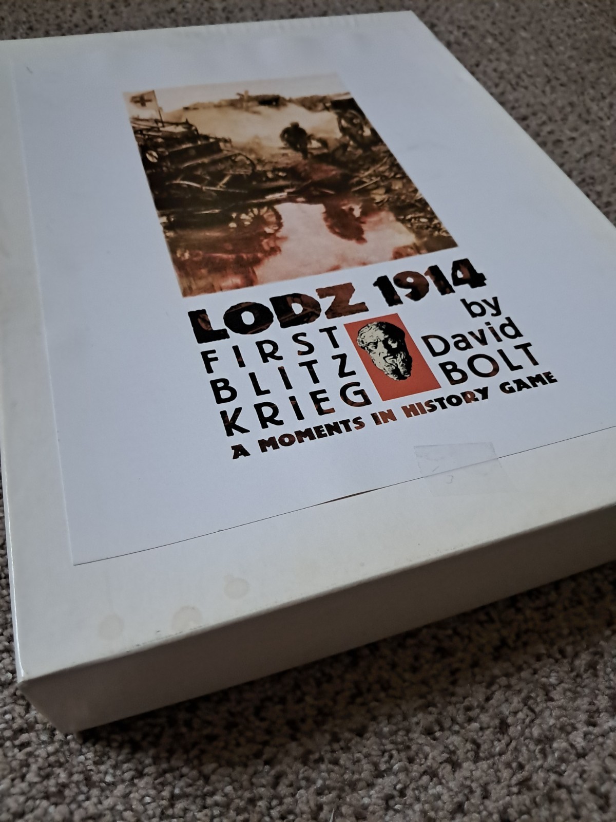 1998 Moments in History Game Lodz 1914 First Blitz Kreig by David Bolt Unpunched