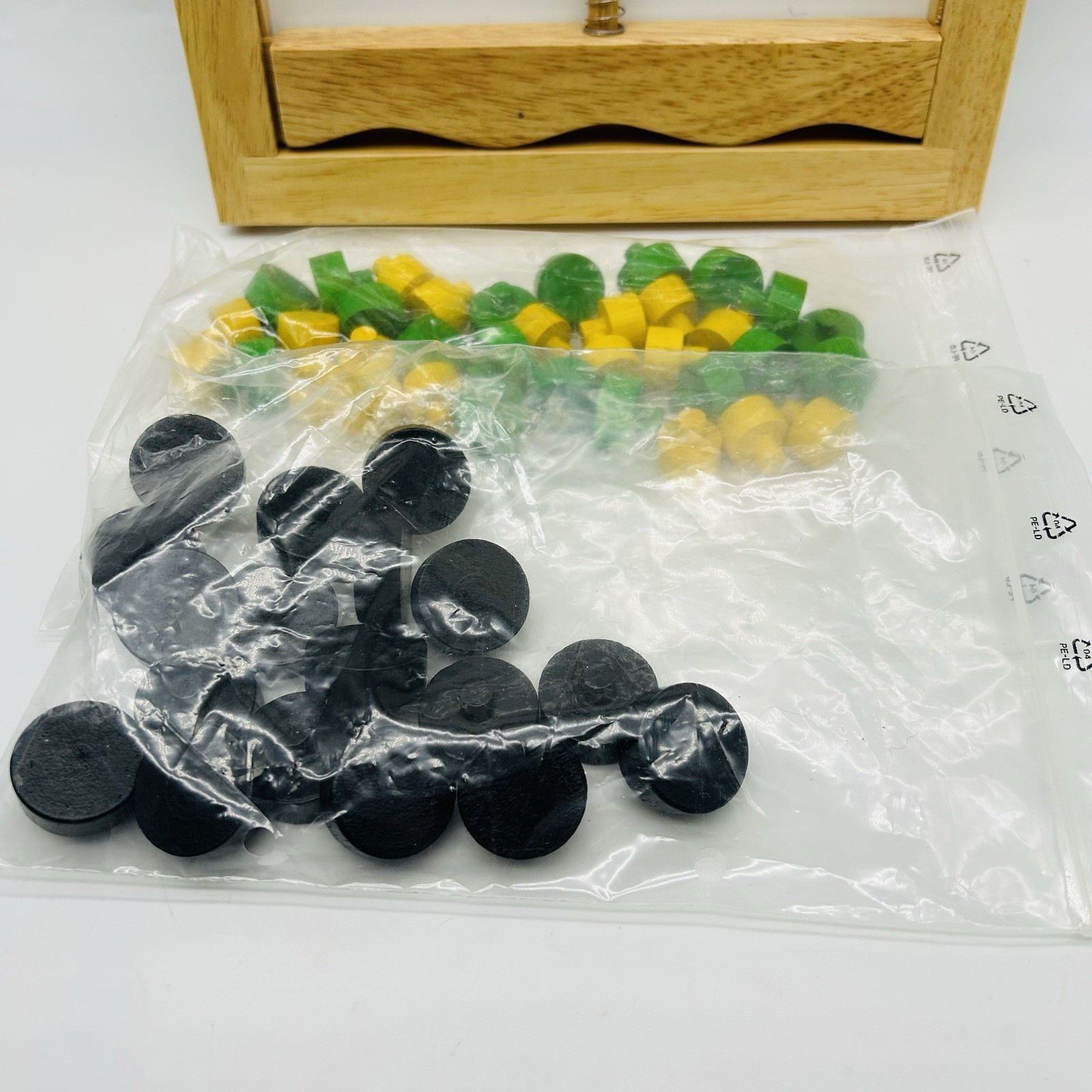 Mikado Bits and Pieces Wooden Board Game Pieces Sealed Complete Thailand