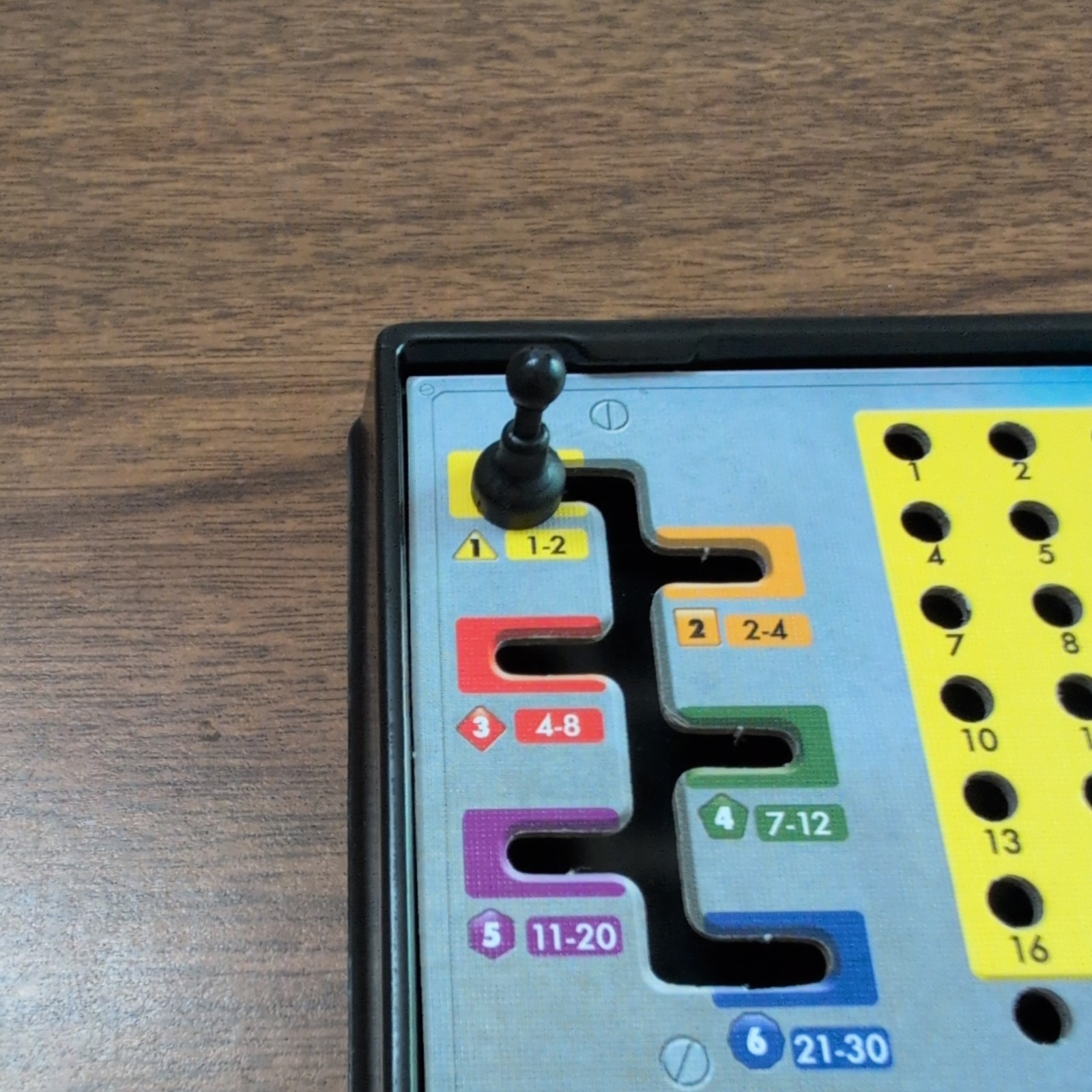 Replacement Gear Position Marker pieces for Formula D Board Game