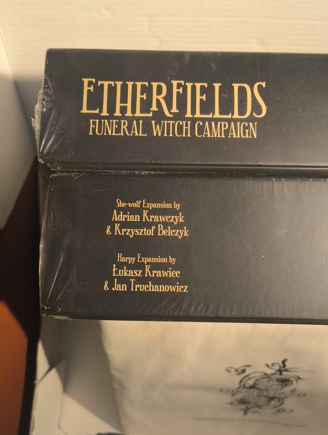 Etherfields Lot Kickstarter 2.0 Campaign, Harpy & She-Wolf, Funeral Witch SEALED
