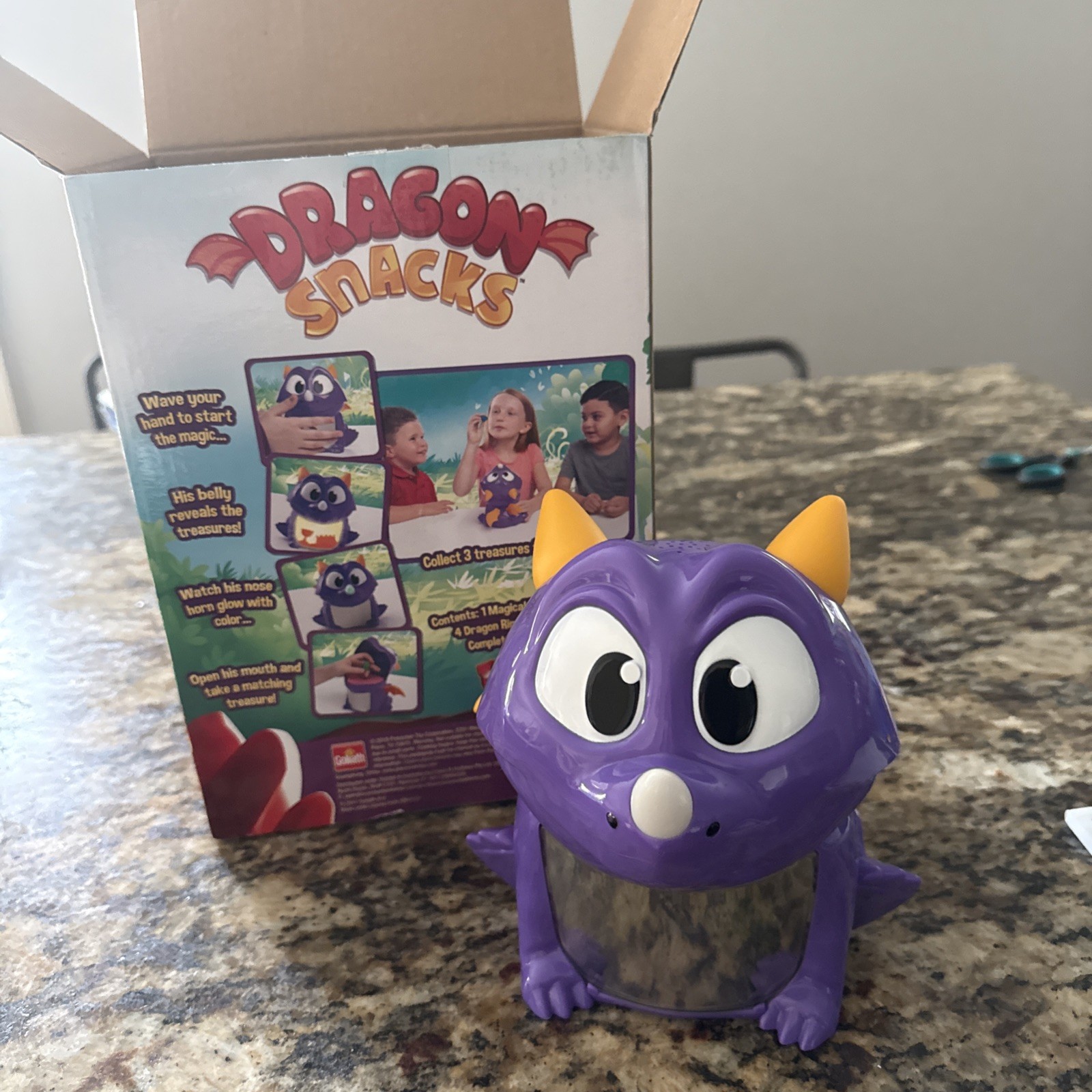 Dragon Snacks Game 2019 Electronic & Sound Ages 4-Up Works Complete