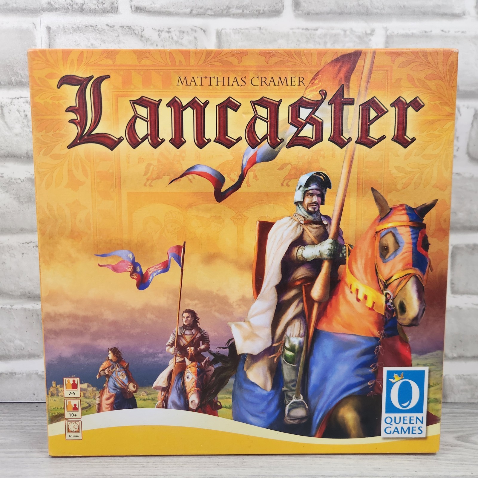 2011 Lancaster Board Game Queen Games Matthias Cramer Strategy Complete
