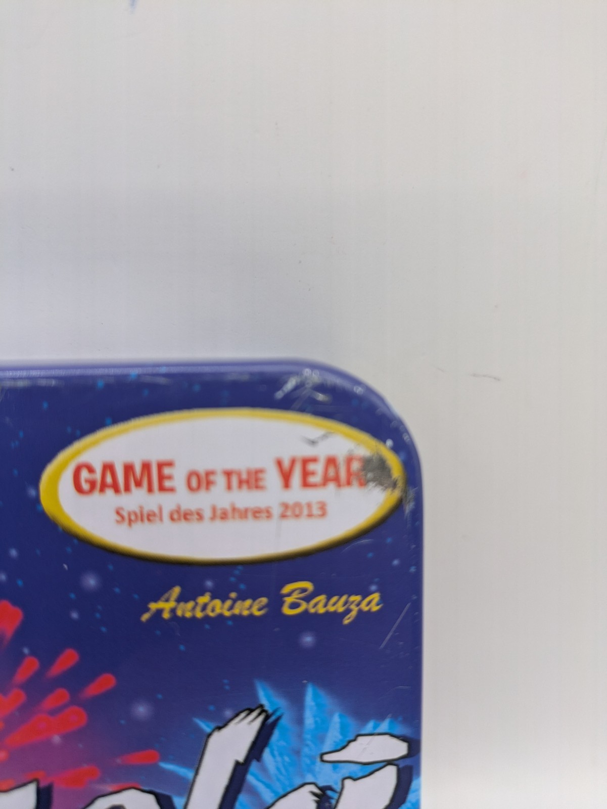 Hanabi Strategy Card Game Travel Tin Case Spin Master COMPLETE! USED!