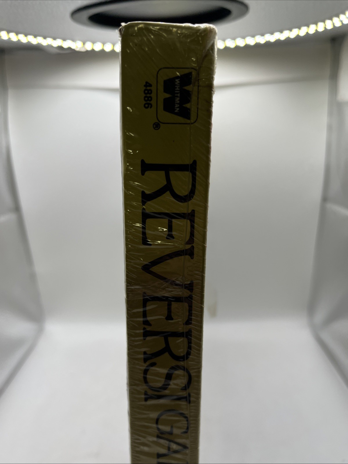 REVERSI BOARD GAME, WHITMAN New Old Stock 1984 : Factory Sealed .