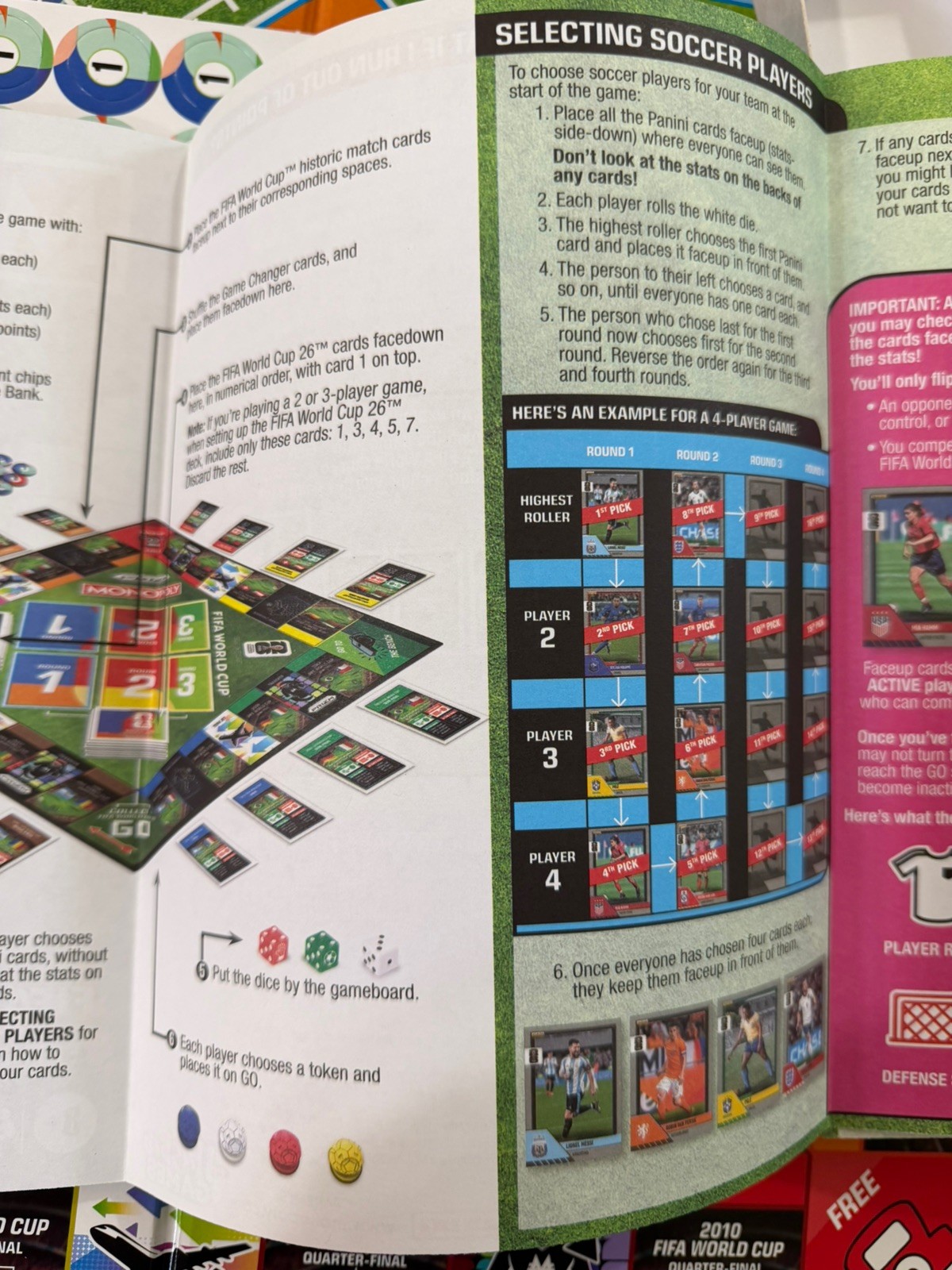2026 Prizm Soccer Monopoly FIFA World Cup Game Board NEW SEALED Football Mundial