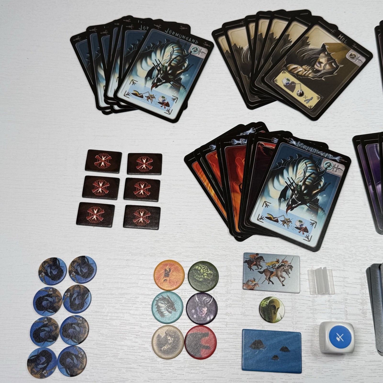 Yggdrasil Board Game Z-Man Games Ludonaute 2011 Norse Gods Complete