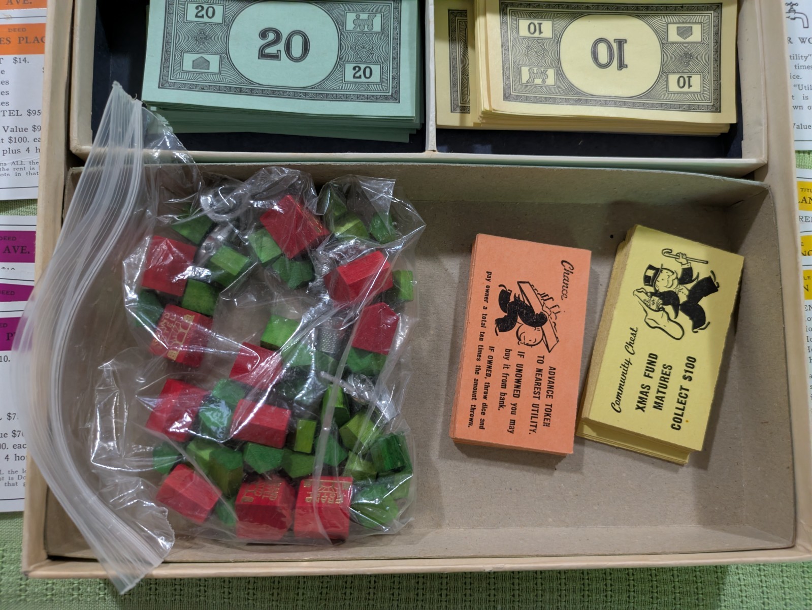 Vintage No. 9 White Box Edition Monopoly