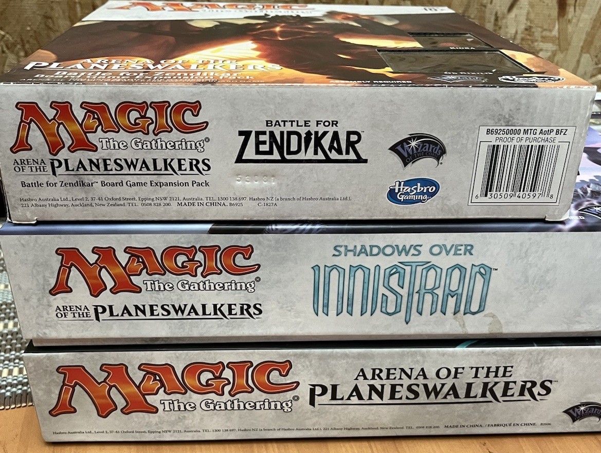 2)Games Hasbro Magic: The Gathering Arena Of the Planeswalkers 1) Expansion Pack