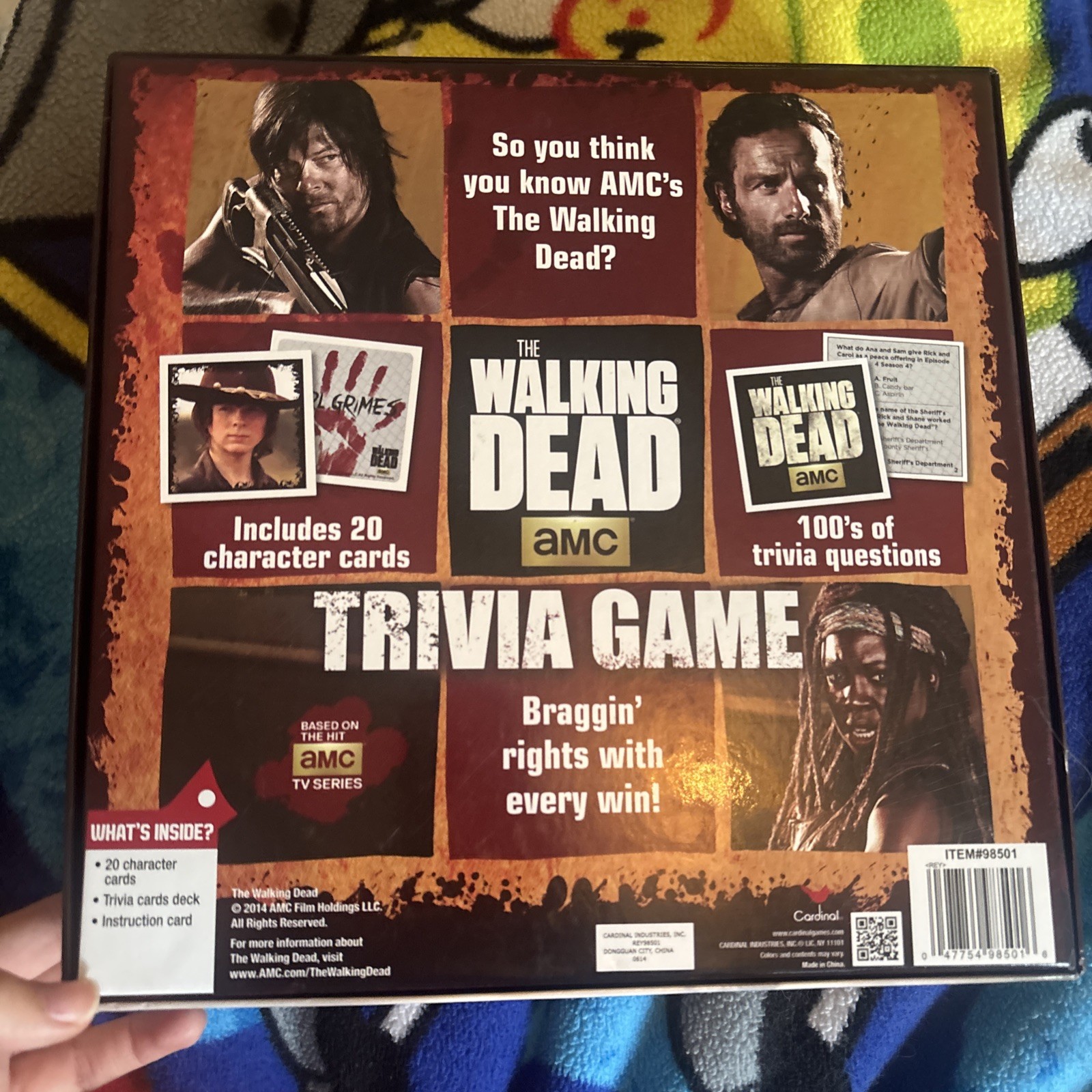 AMC: The Walking Dead ‘Trivia Board Game’ 2014 great condition – COMPLETE!