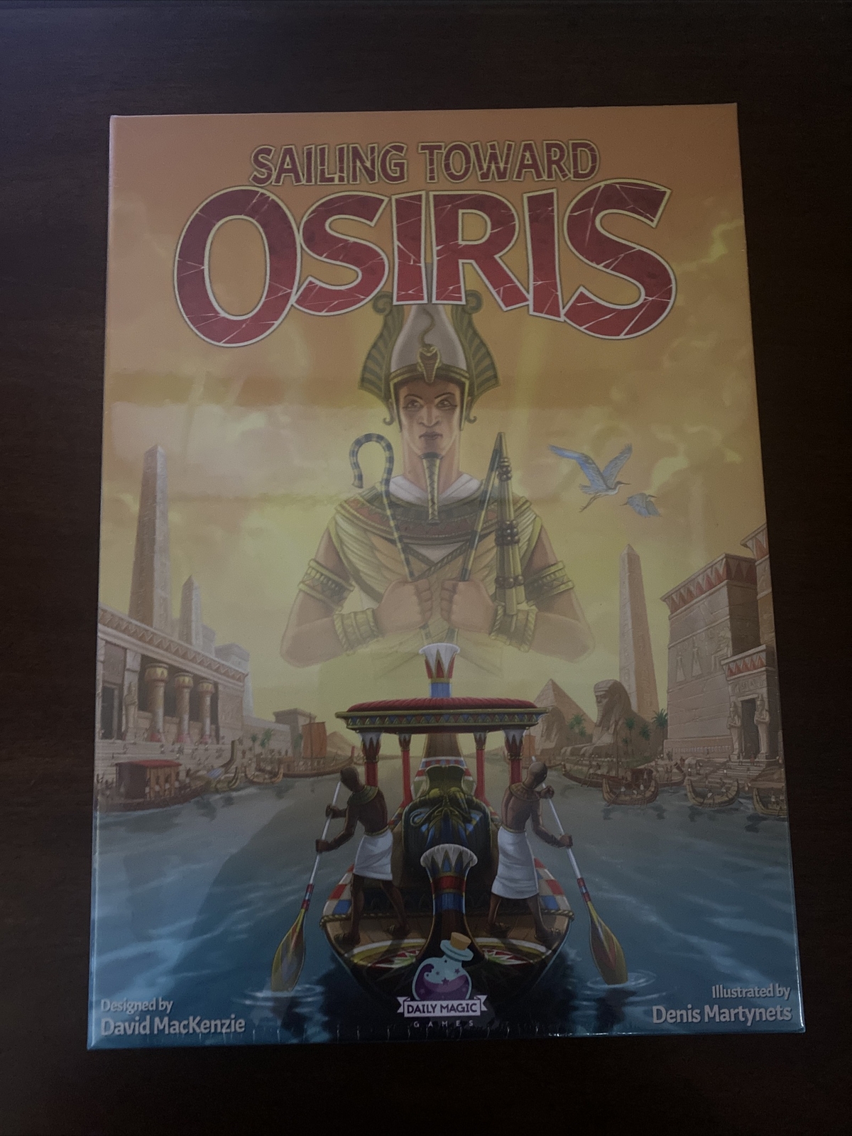 Sailing Towards Osiris Board Game – Daily Magic Games – New & Sealed