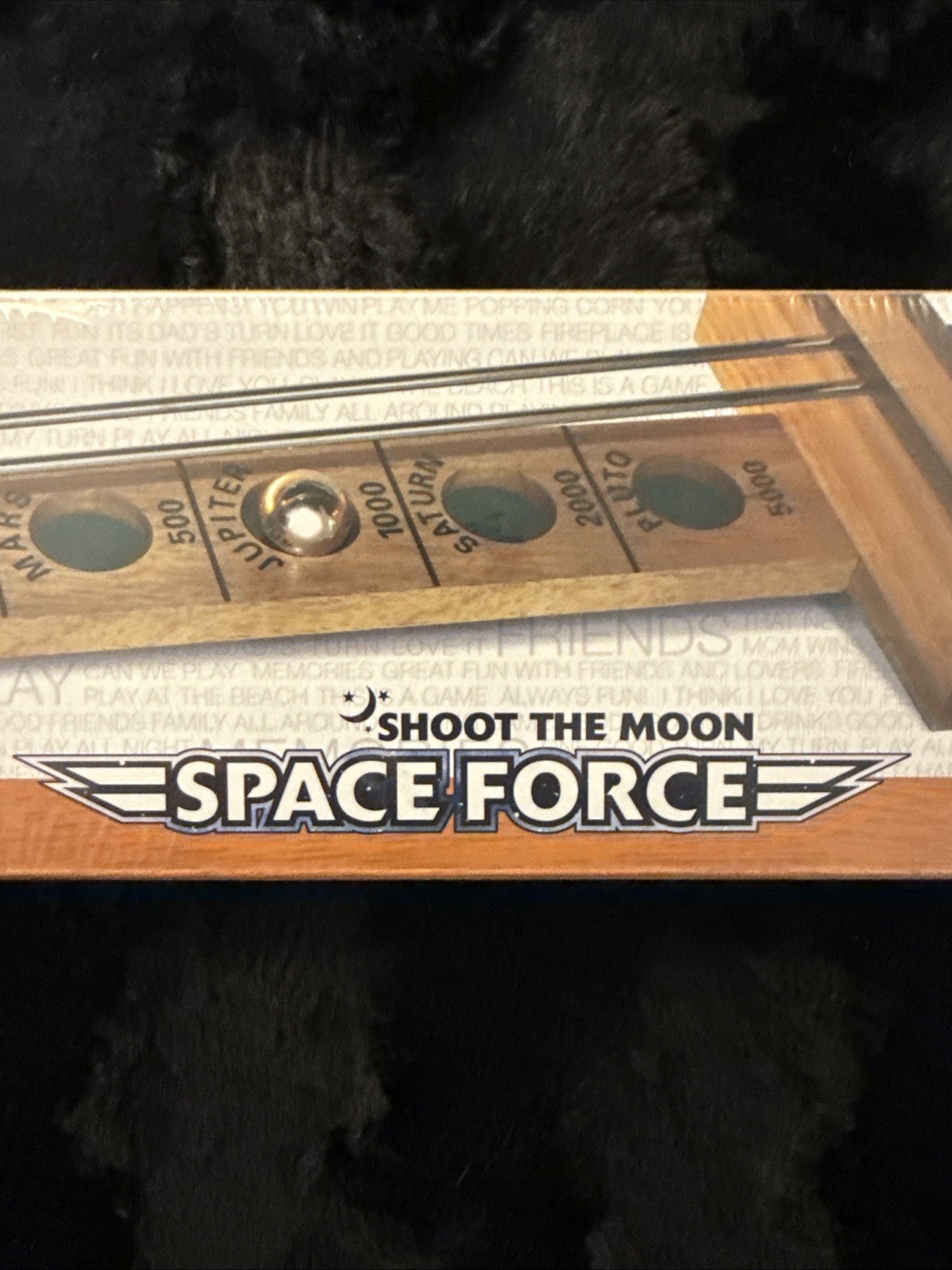 WE Games Shoot The Moon 1940’s Nostalgia Game, Solid Wood, NEW SEALED, 17.5 in.