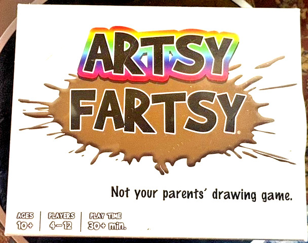 Artsy Fartsy Drawing Game/ Family Game Night/ Card Game NIB