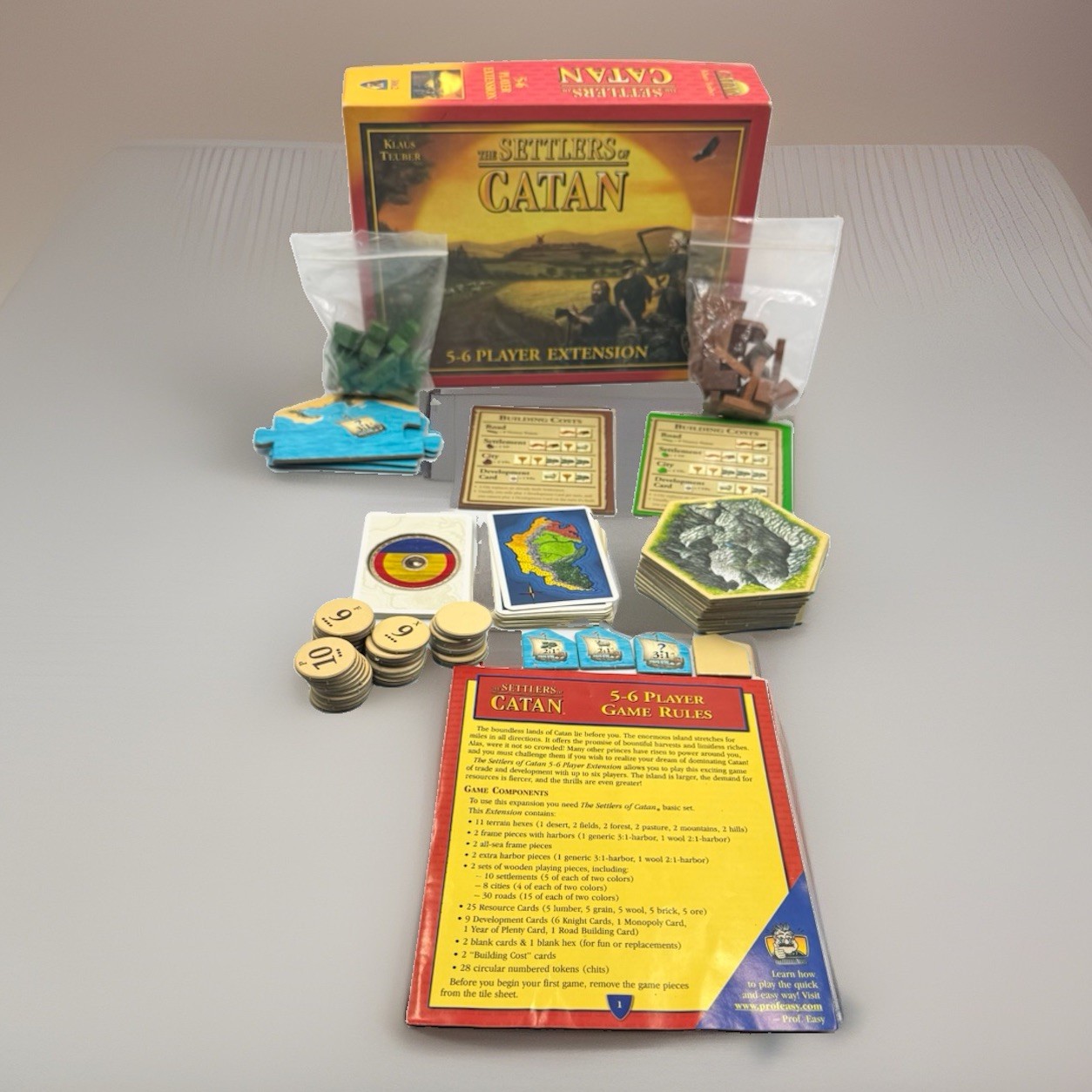 The Settlers of Catan 5-6 Player Extension Mayfair Games #3062 Expansion Sealed