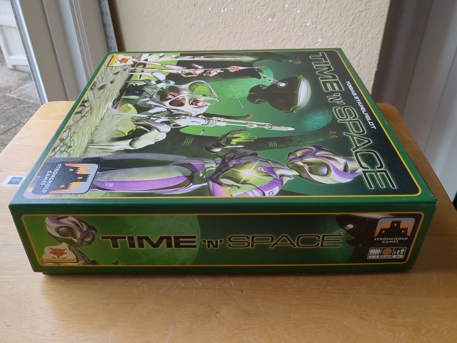 Time N Space Board Game, by Stronghold Games, Tobias Stapelfeldt, 2013