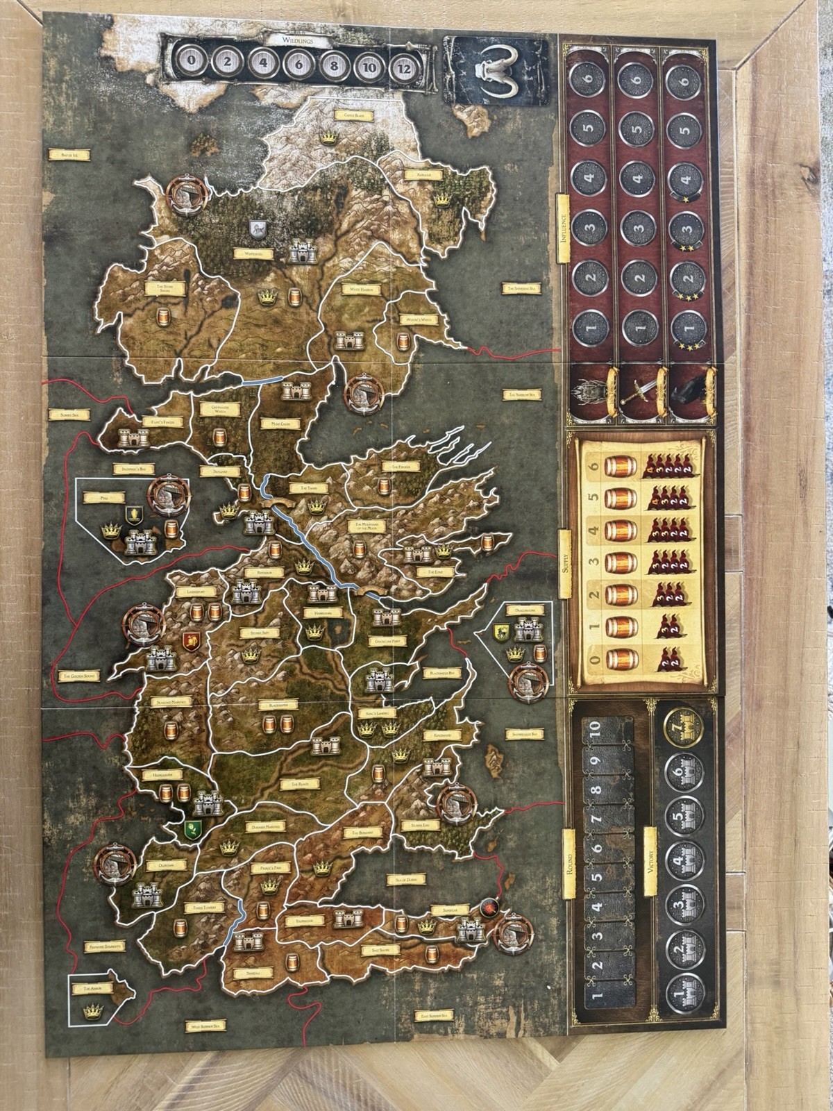 A Game of Thrones The Board Game 2nd Edition Complete