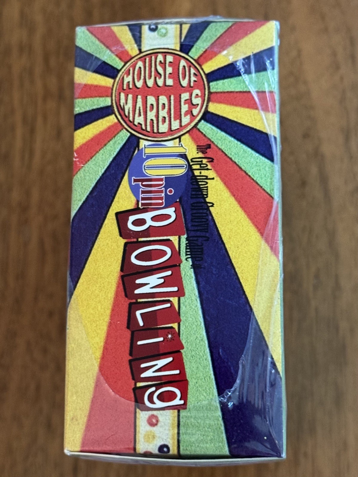 2 House Of Marbles Travel Size Mini Games Wooden Cribbage And 10 Pin Bowling New