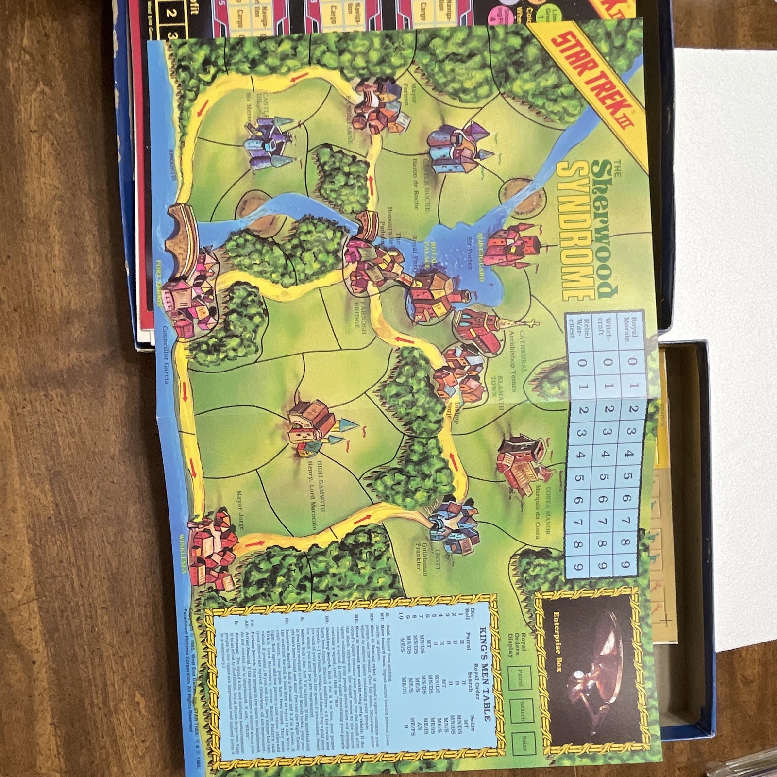 West End Games Star Trek III Three Solitaire Games in One Box Set