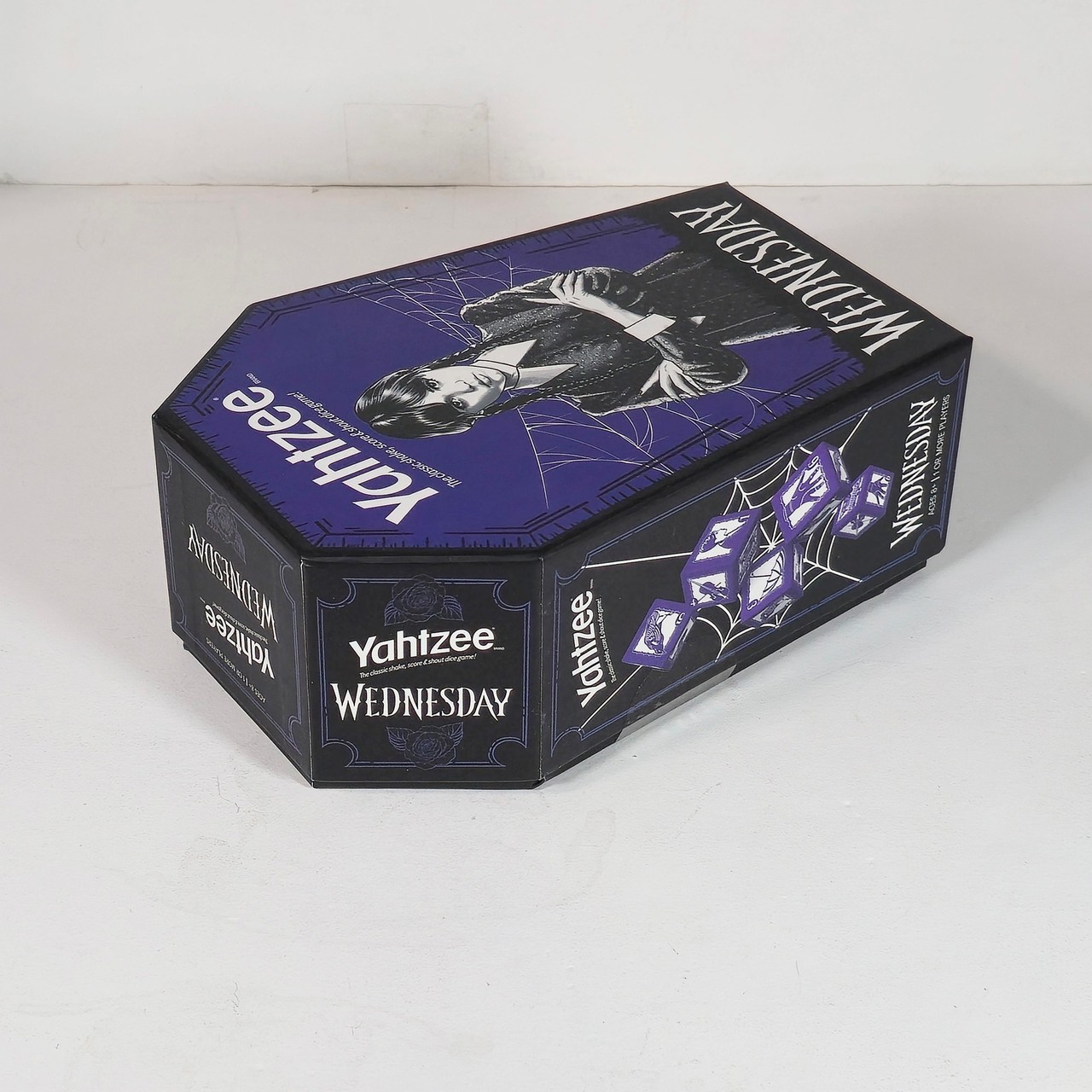 USAopoly OP Games Yahtzee: Netflix Wednesday Edition YZ169 NEW