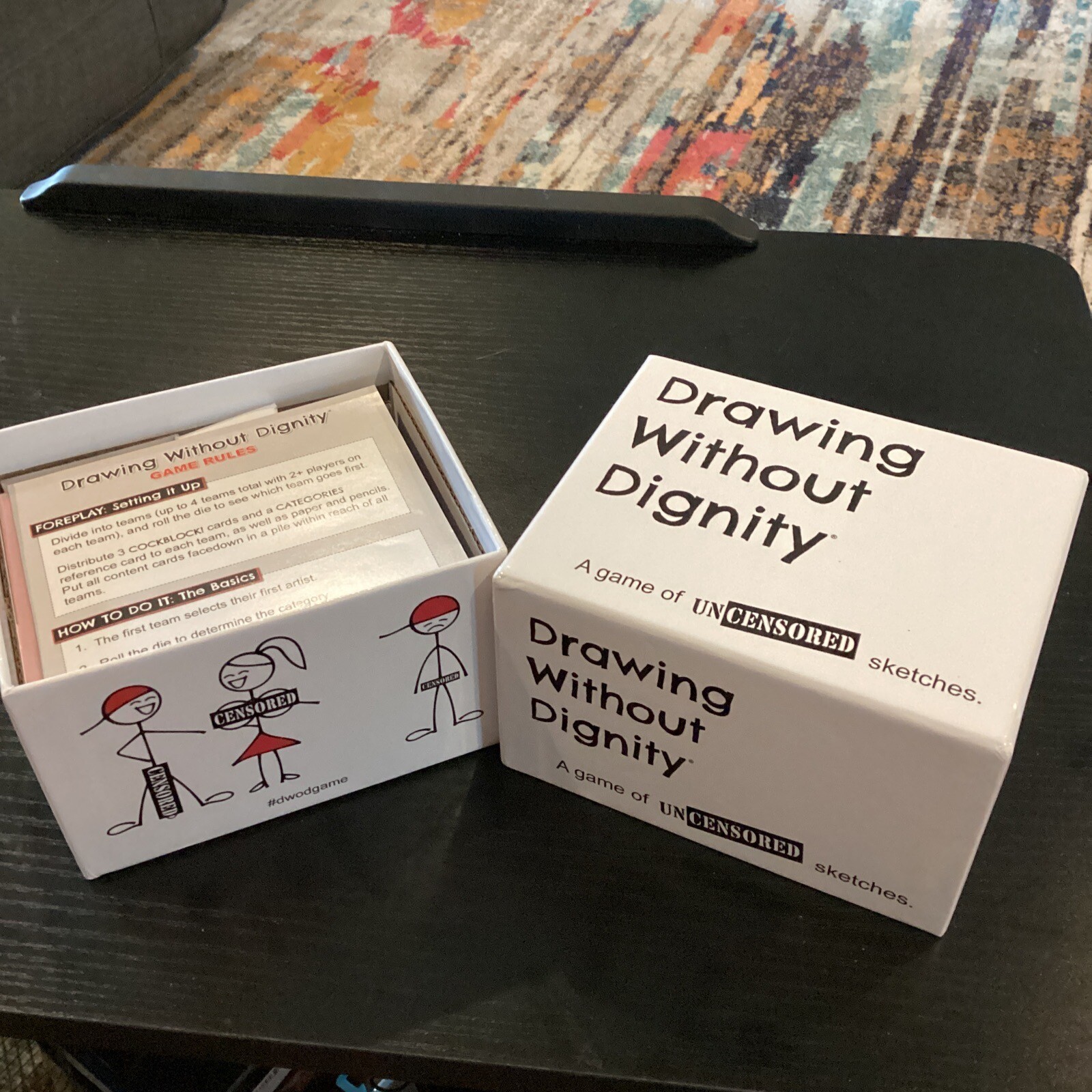 Drawing Without Dignity: a Game of Uncensored Sketches New