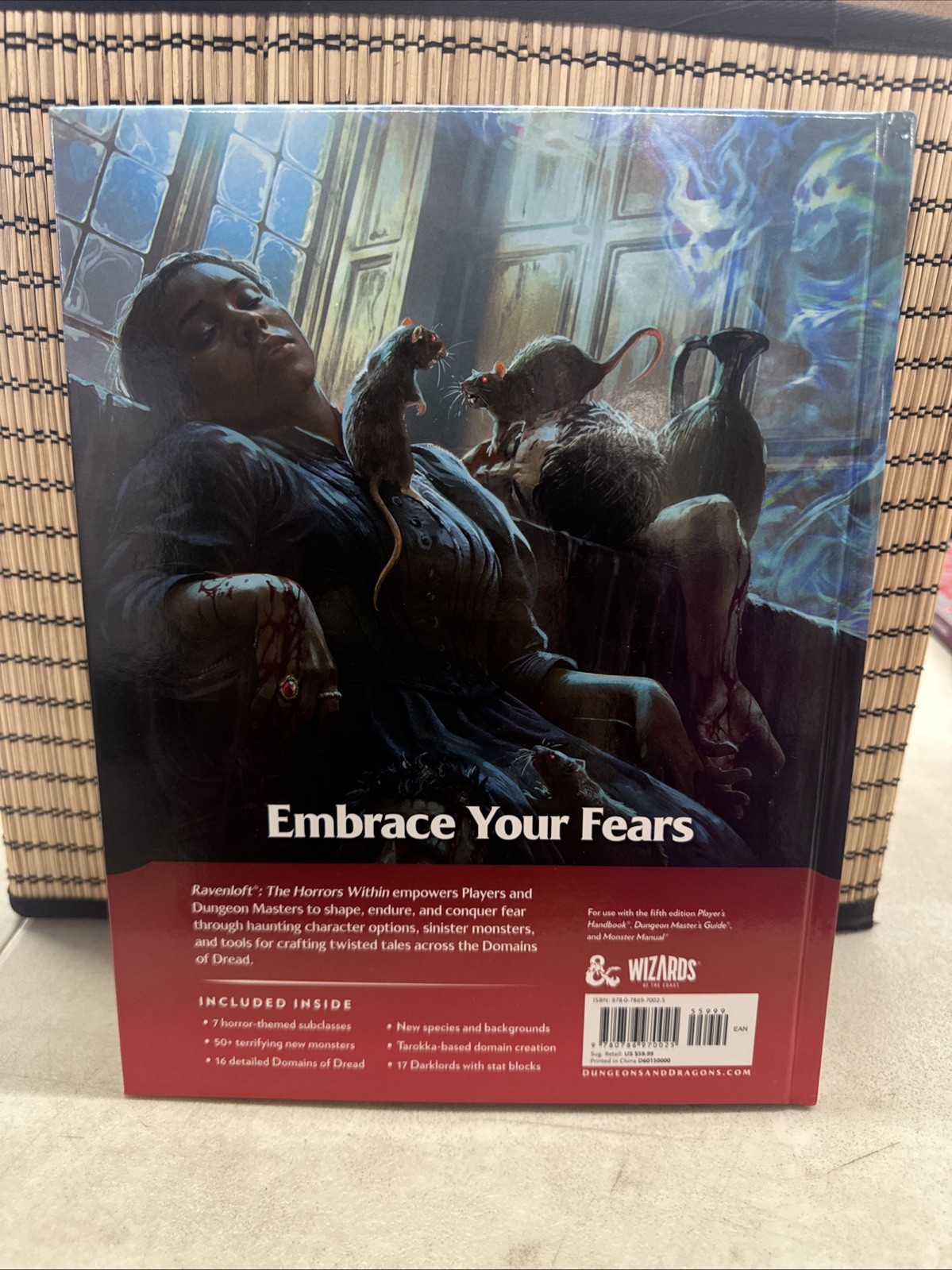 Dungeons & Dragons: Ravenloft – The Horrors Within Gameplay Expansion Hardcover