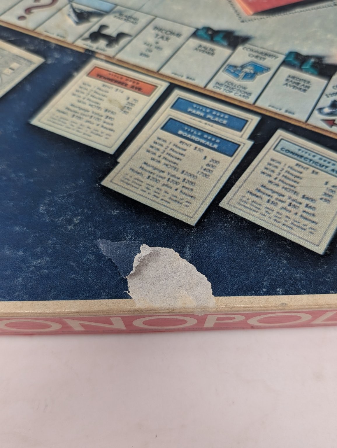 Monopoly Parker Brothers Board Game 2-10 Players Ages 8+ Vintage 1974