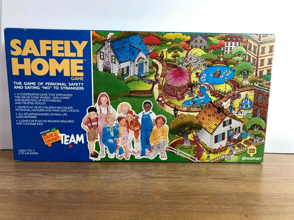 Safely Home Board Game Pressman 7000