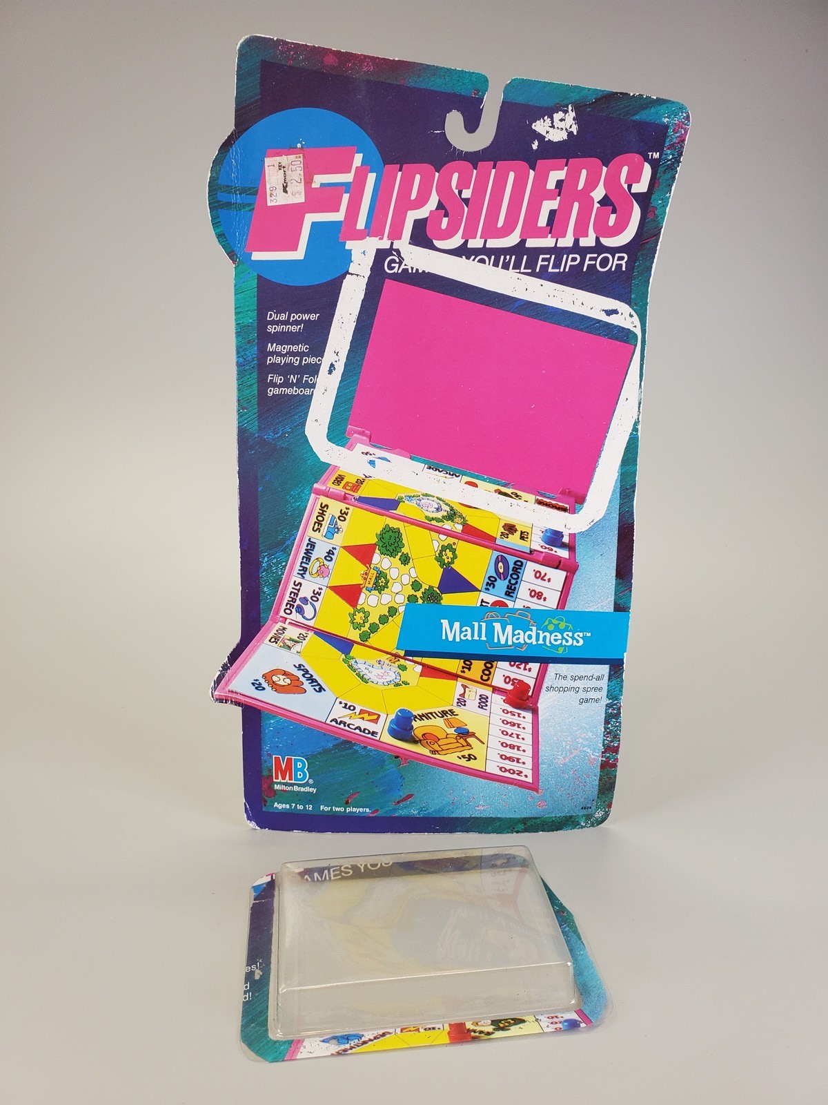 Vintage 1987 Milton Bradley FLIPSIDERS Mall Madness Complete w/ Cardback