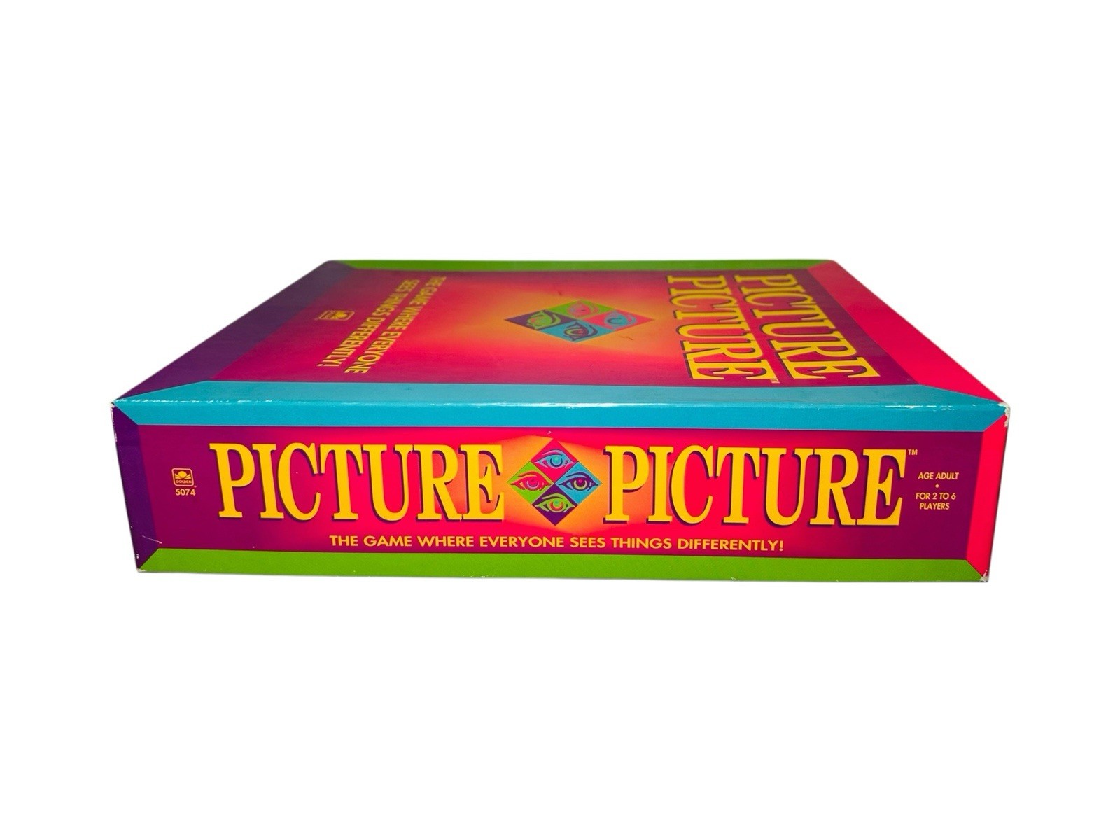 Vintage PICTURE PICTURE Board Game By Golden 1992 90s Party No. 5074 COMPLETE