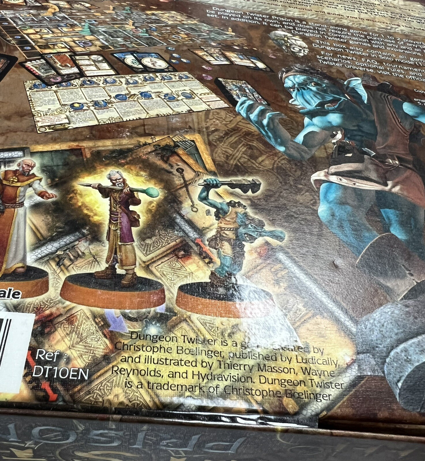 Dungeon Twister Prison Board Game Ludically Christophe Boelinger Game Brand New