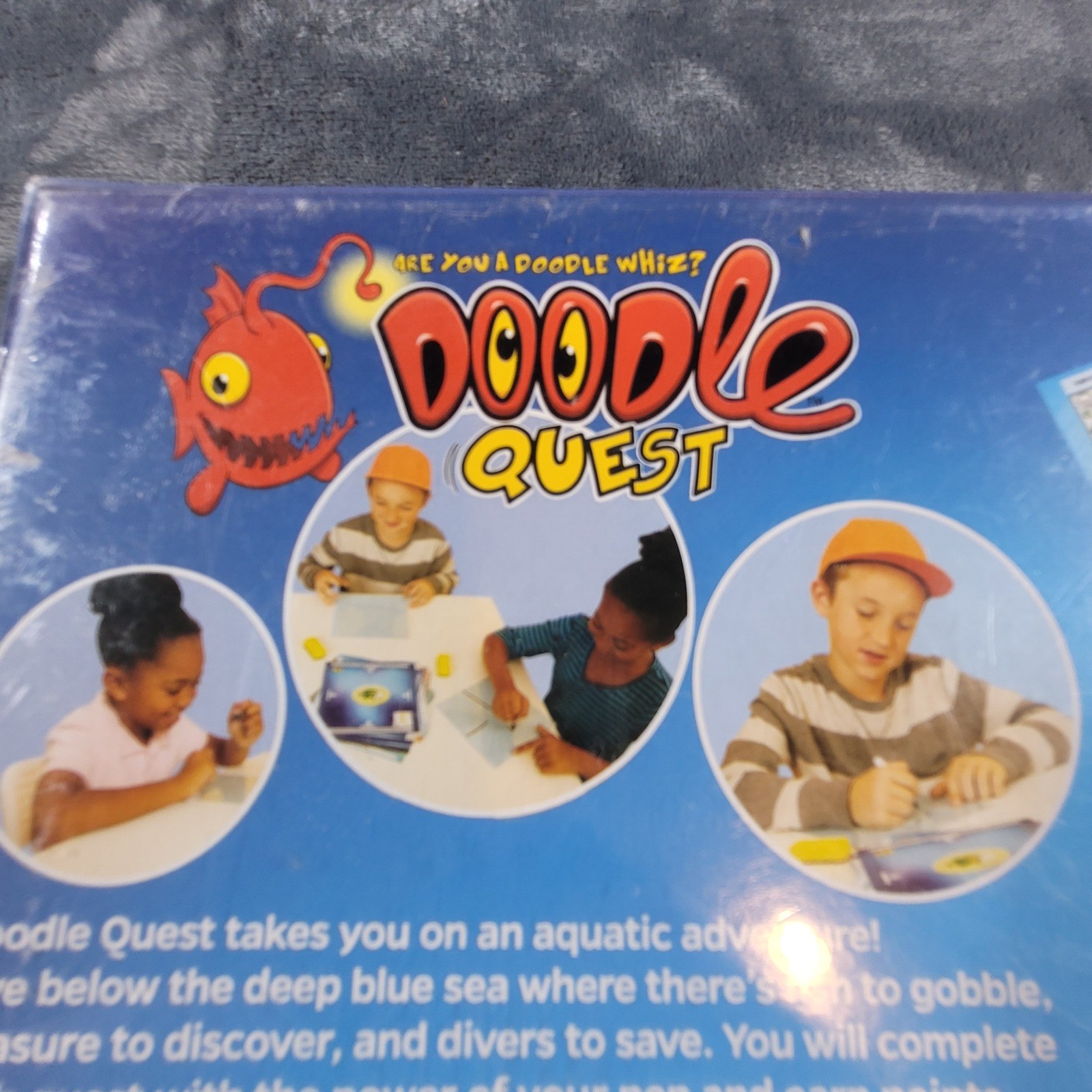 Blue Orange Doodle Quest Board Game Deep Sea Adventure Drawing Game New Sealed