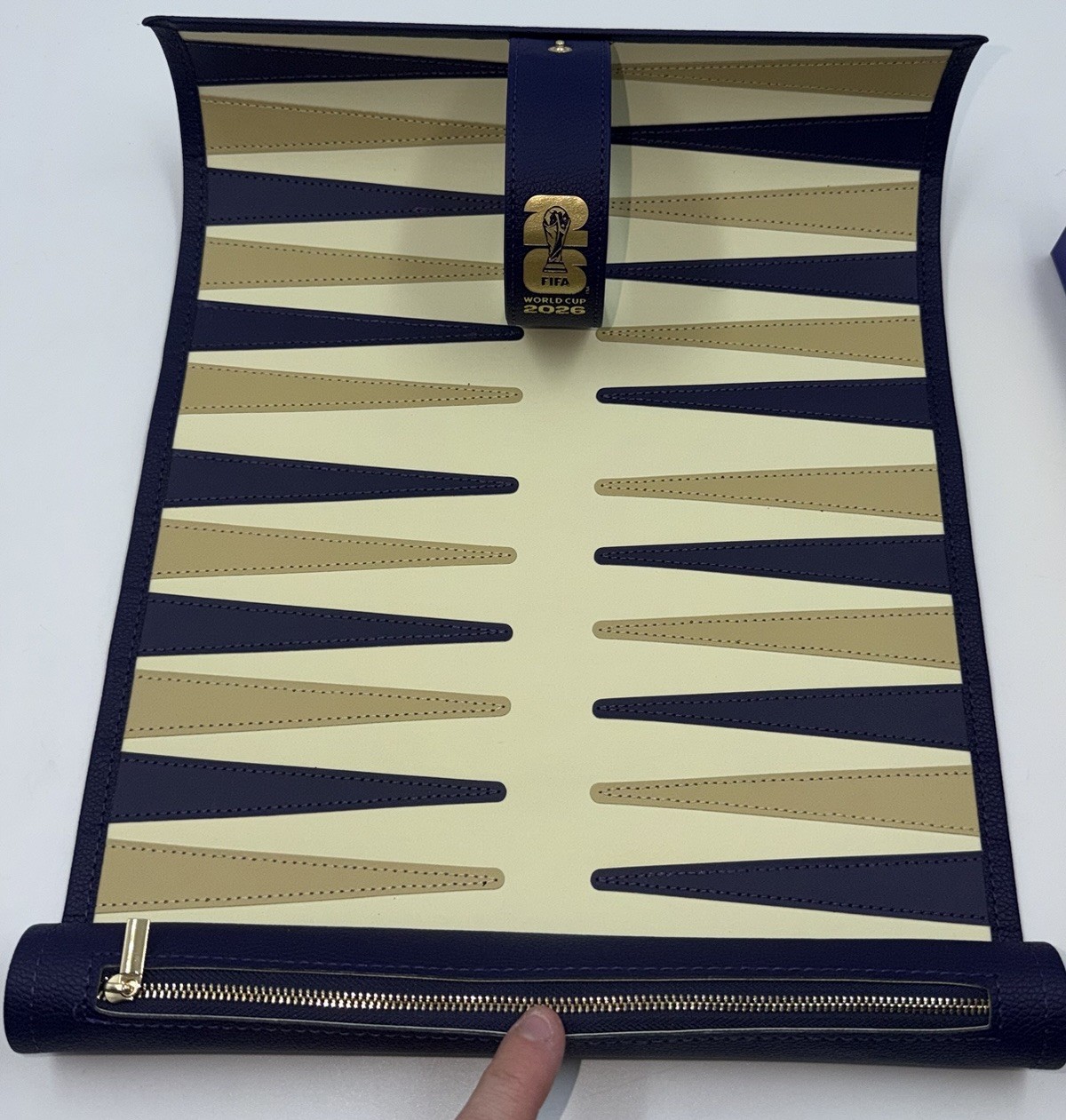 FIFA World Cup 2026 Dallas Argentina vs Austria Leather Backgammon Set NEW