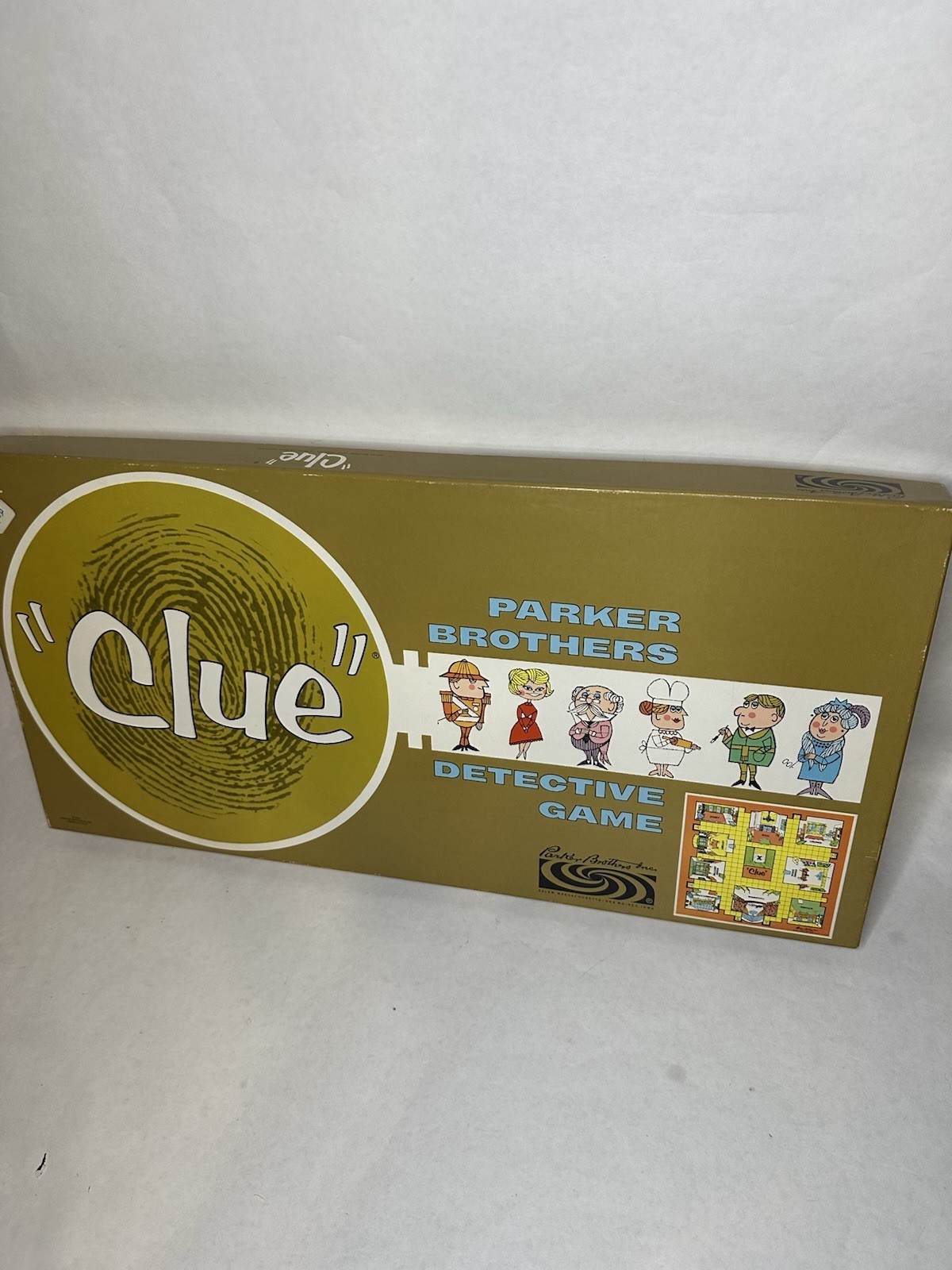 Vintage 1963 Clue Detective Game Parker Brothers 99% Complete Missing Wrench