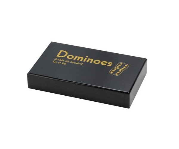 Dominoes Double 6 Six Standard Size Ivory Color