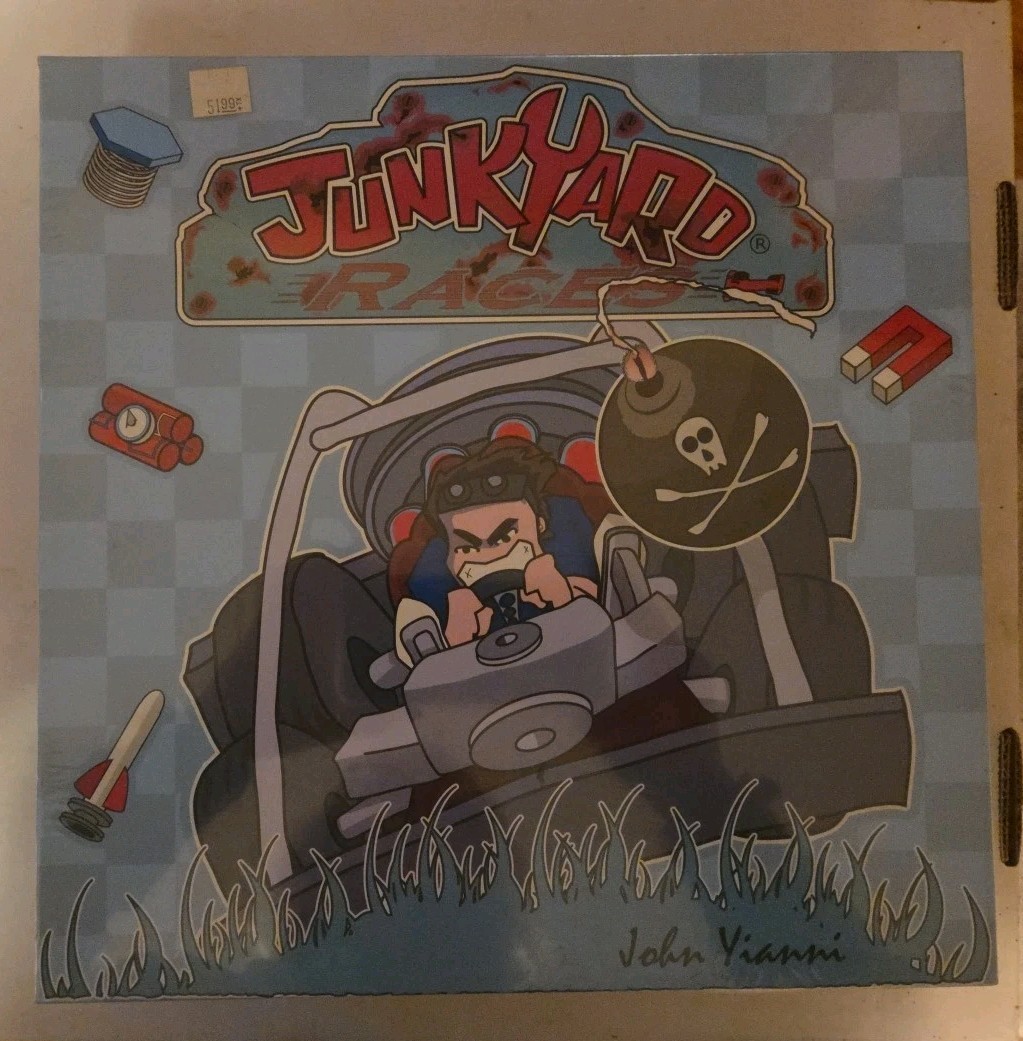 Junkyard Races Board Game (2010) NEW Gen 42 Games Racing/Set Collection